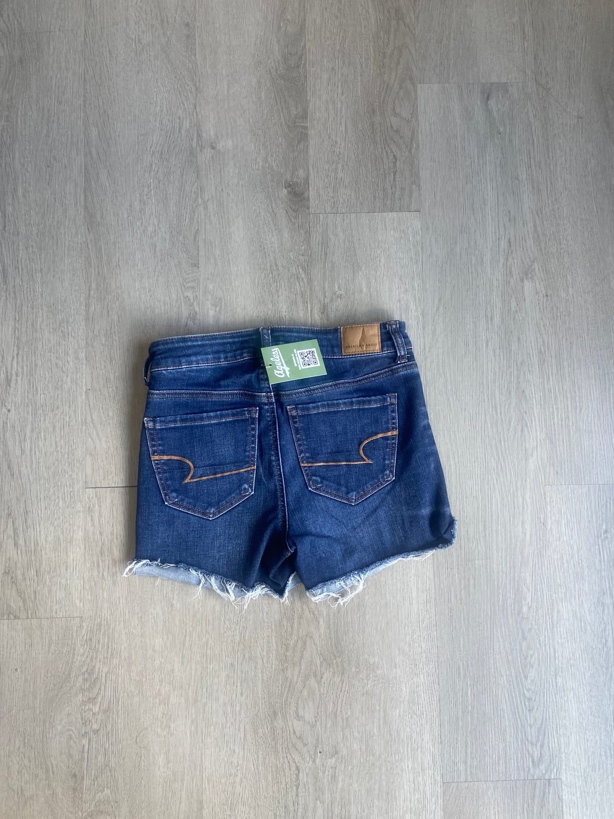 American Eagle Women’s Dark Wash Jean Shorts