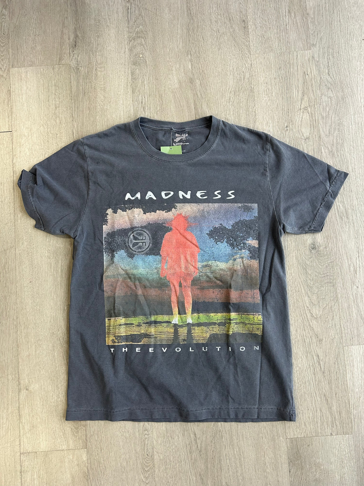 Works Of Madness Dark Grey “Mad Evolution” Tee