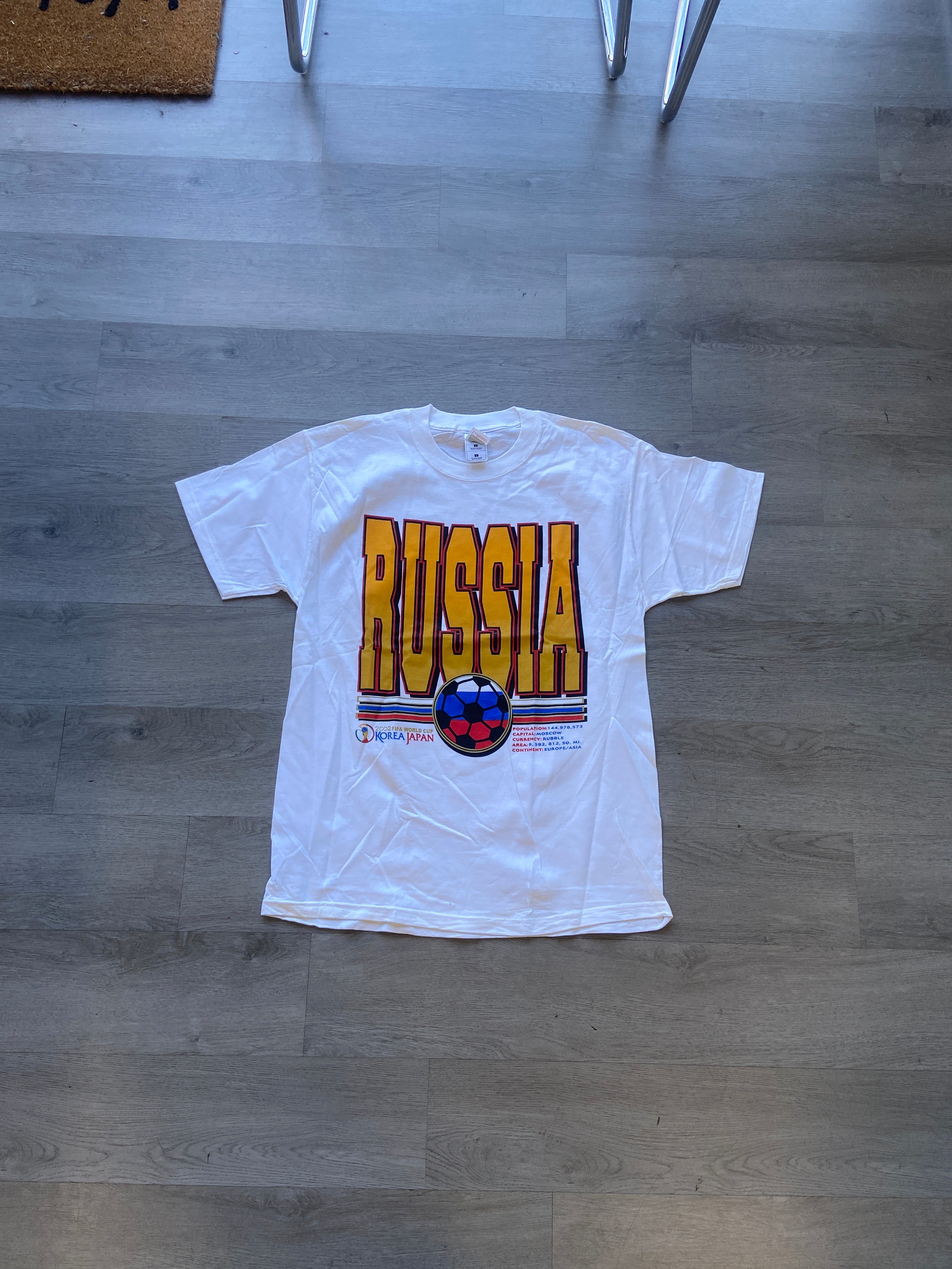 2002 FIFA World Cup Korea Japan Russia Tee