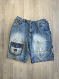 Y2K Enyce Embroidered Jorts