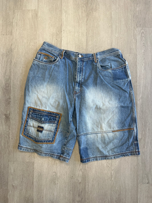 Y2K Enyce Embroidered Jorts