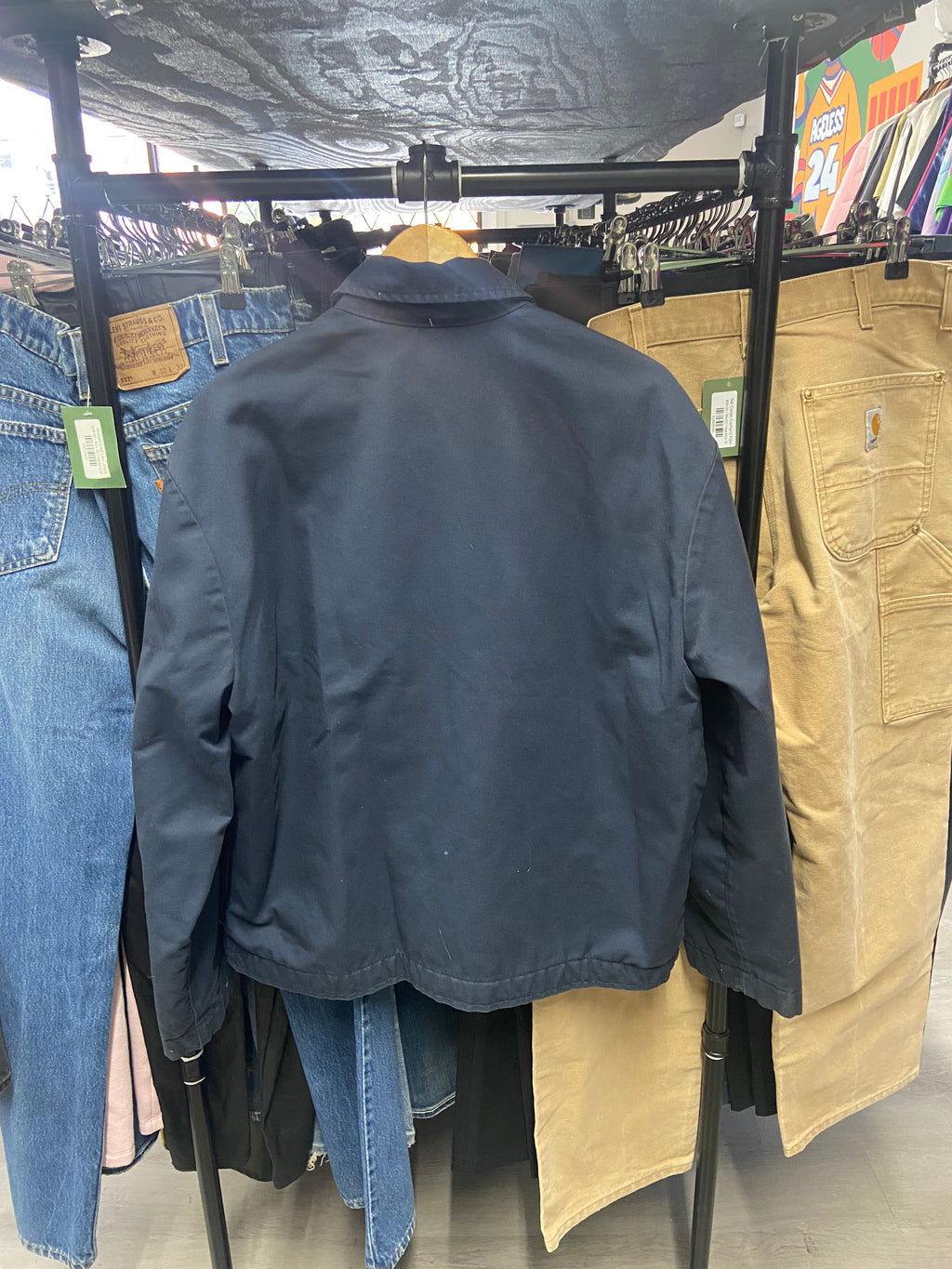 Navy Dickies Workwear Jacket