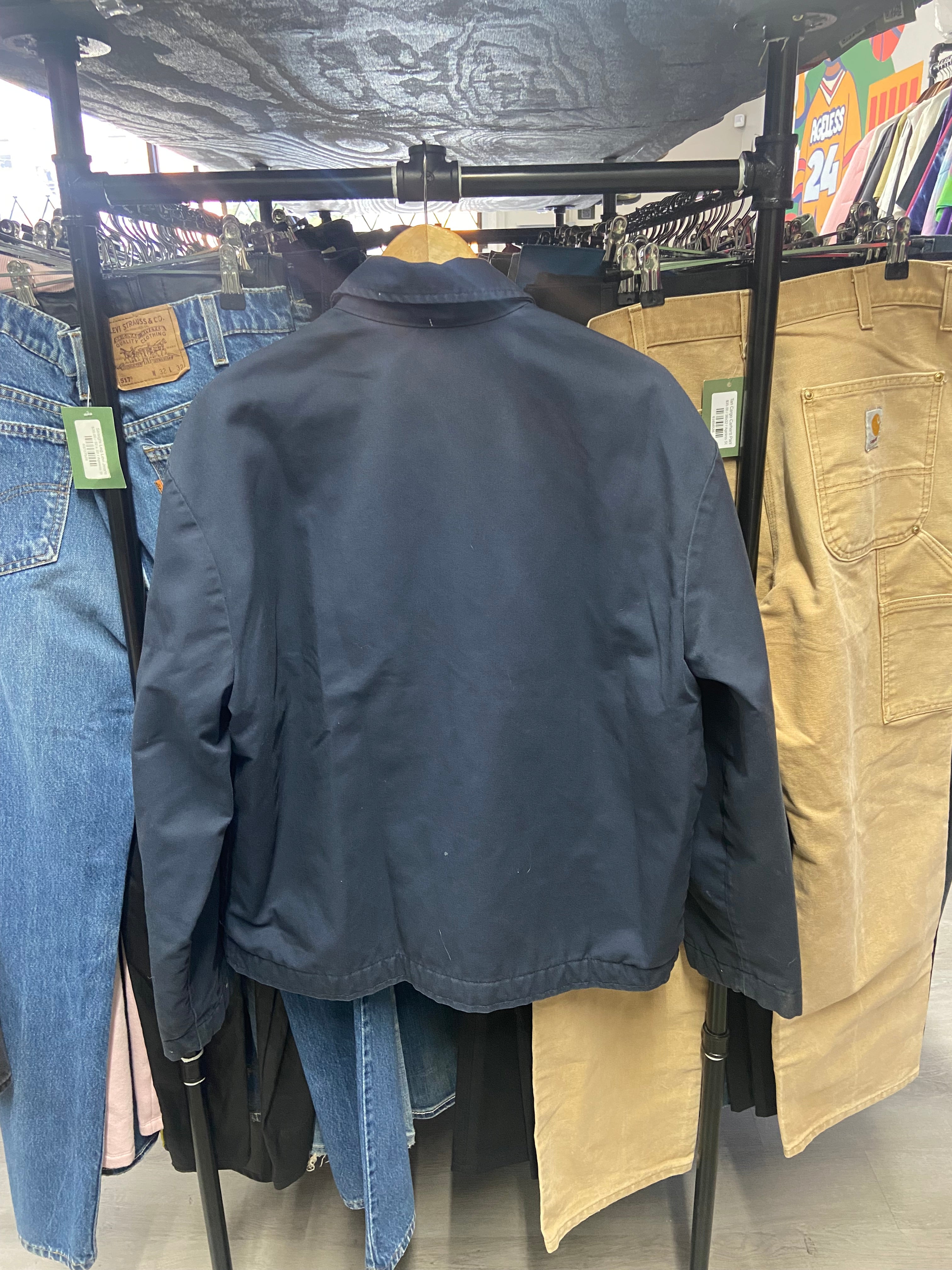 Navy Dickies Workwear Jacket