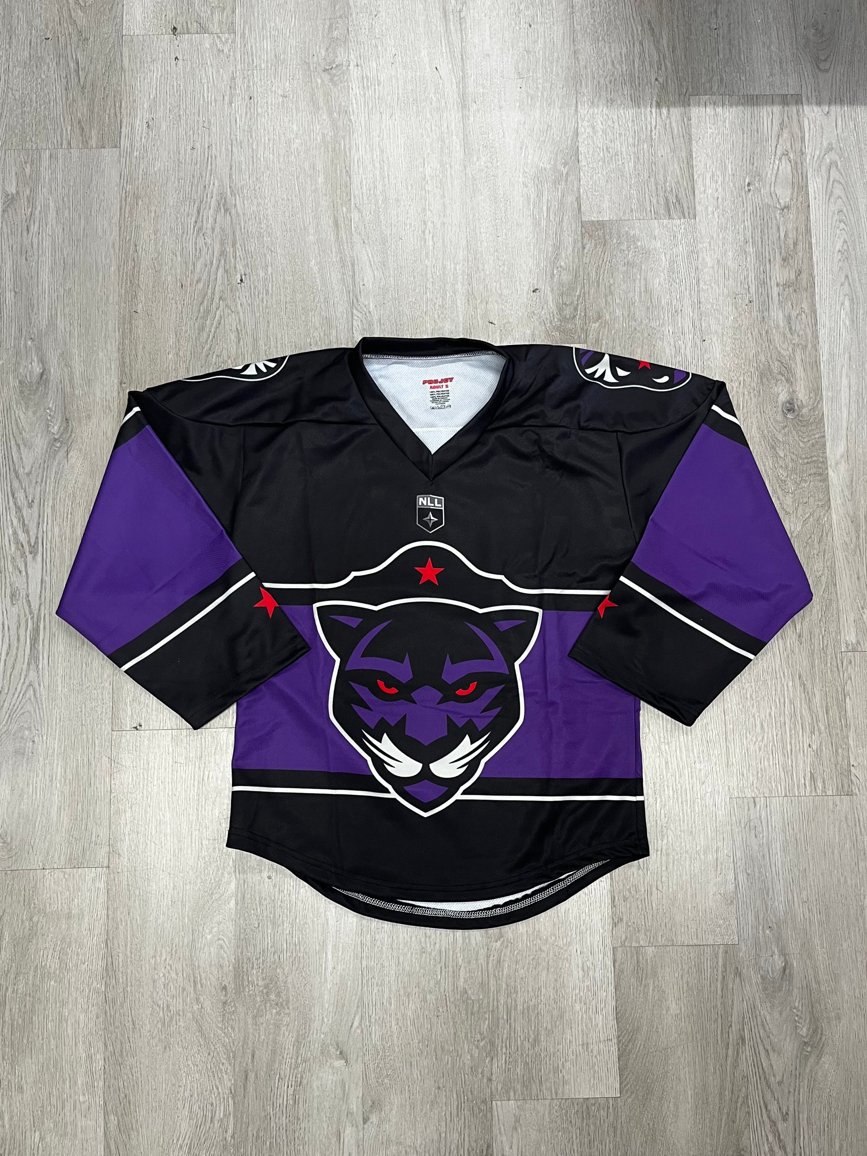 Pro Joy Panther City Lacrosse Club Black/Purple Jersey