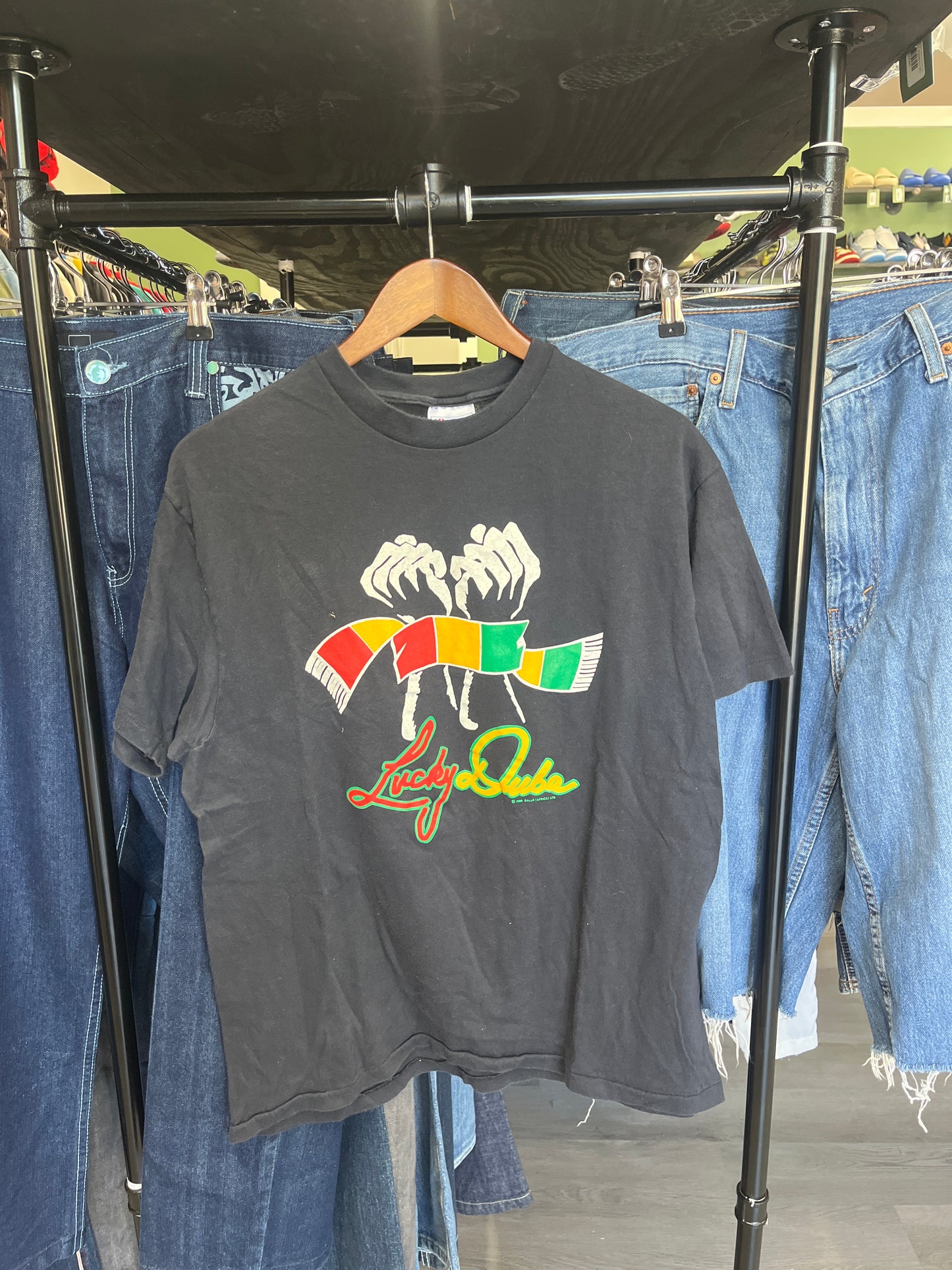 Vintage 1989 Lucky Dube North American Tour Tee