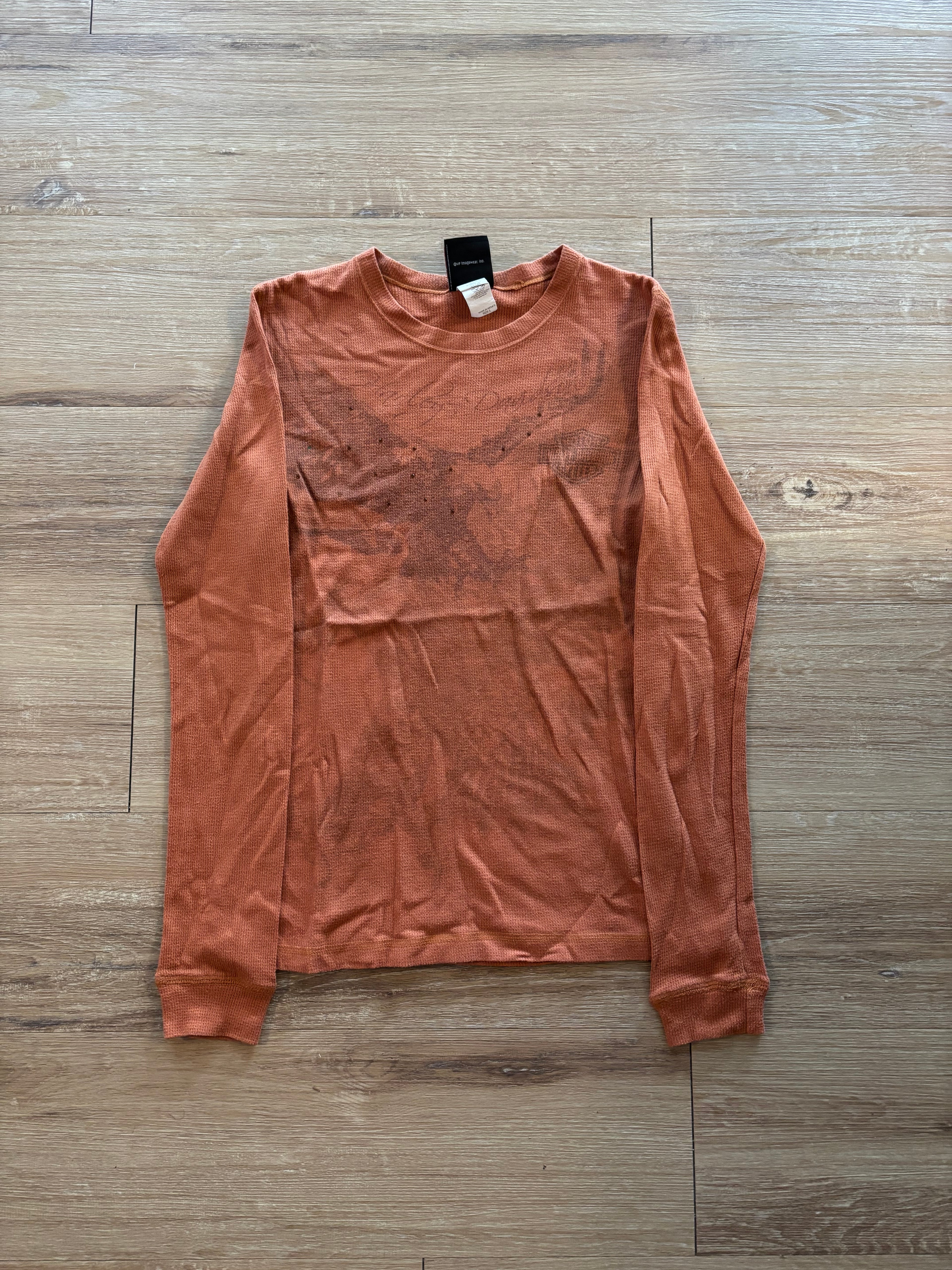 Vintage Women’s Harley Davidson Thermal Long Sleeve
