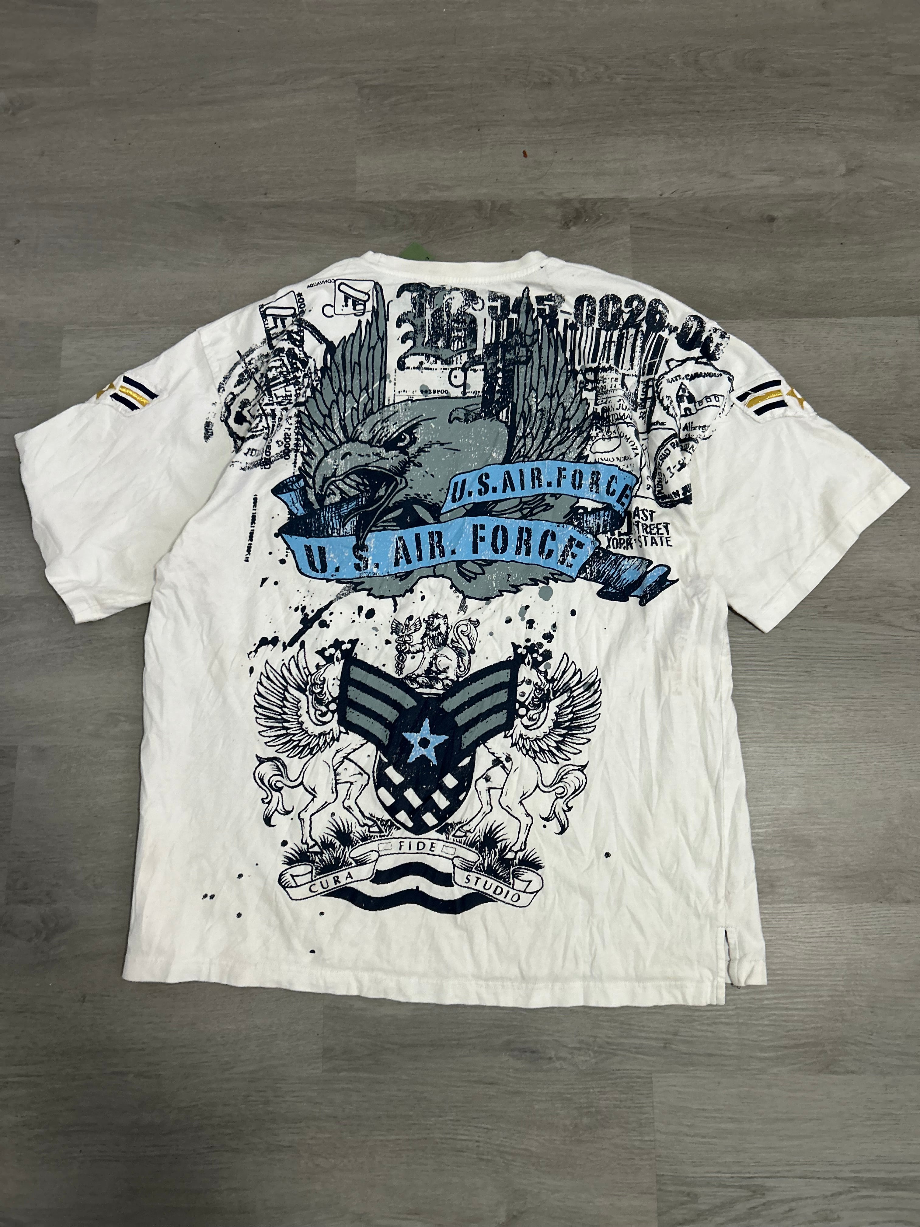 Y2K Bare Fox U.S Air Force Tee