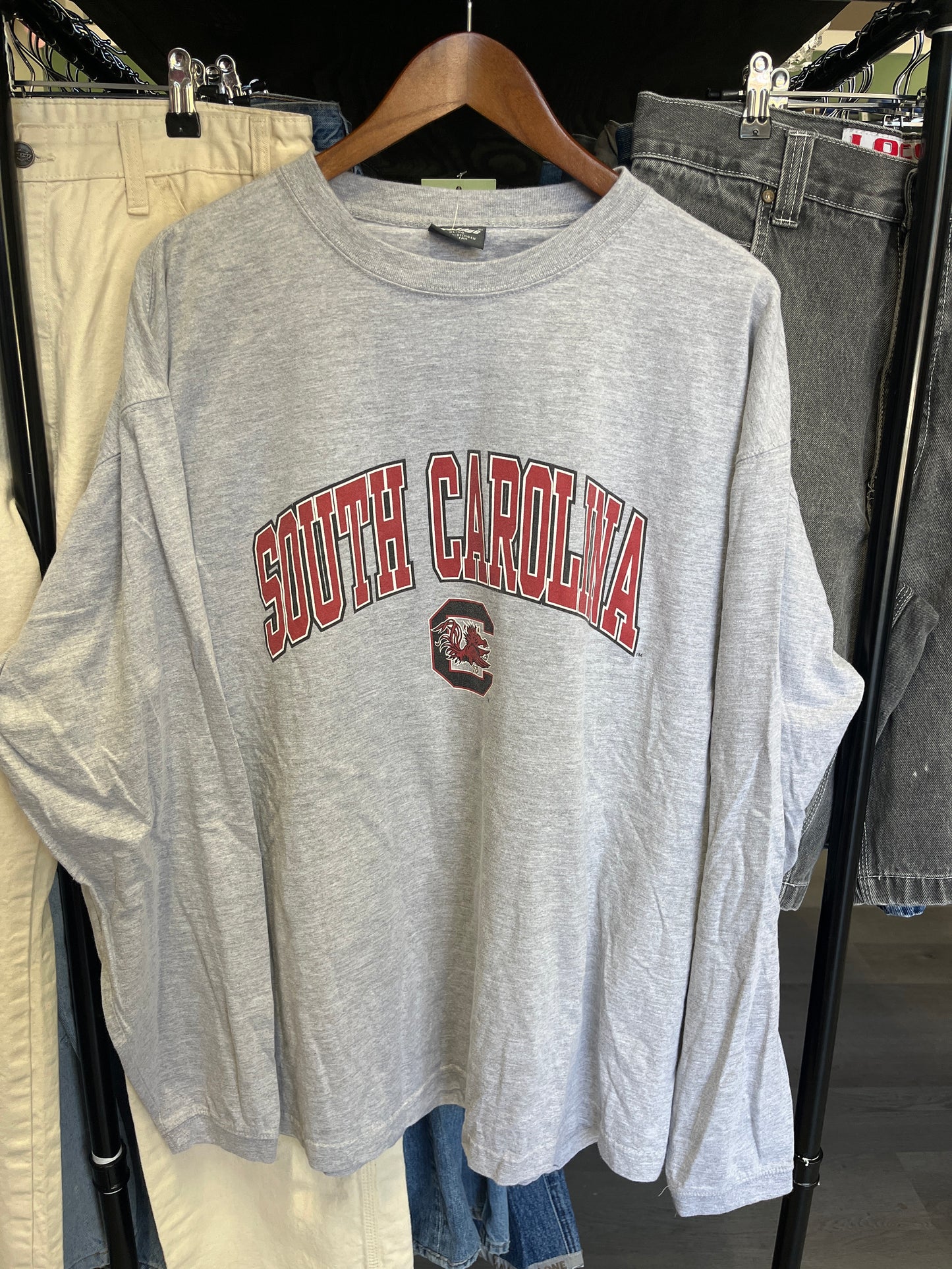 South Carolina Gamecocks Grey LongSleeve Tee