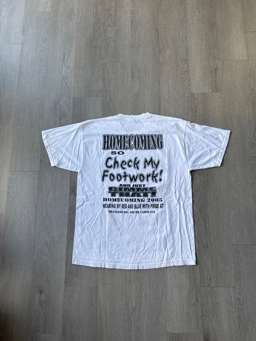 Y2K 2005 South Carolina State University Bulldogs Homecoming Tee