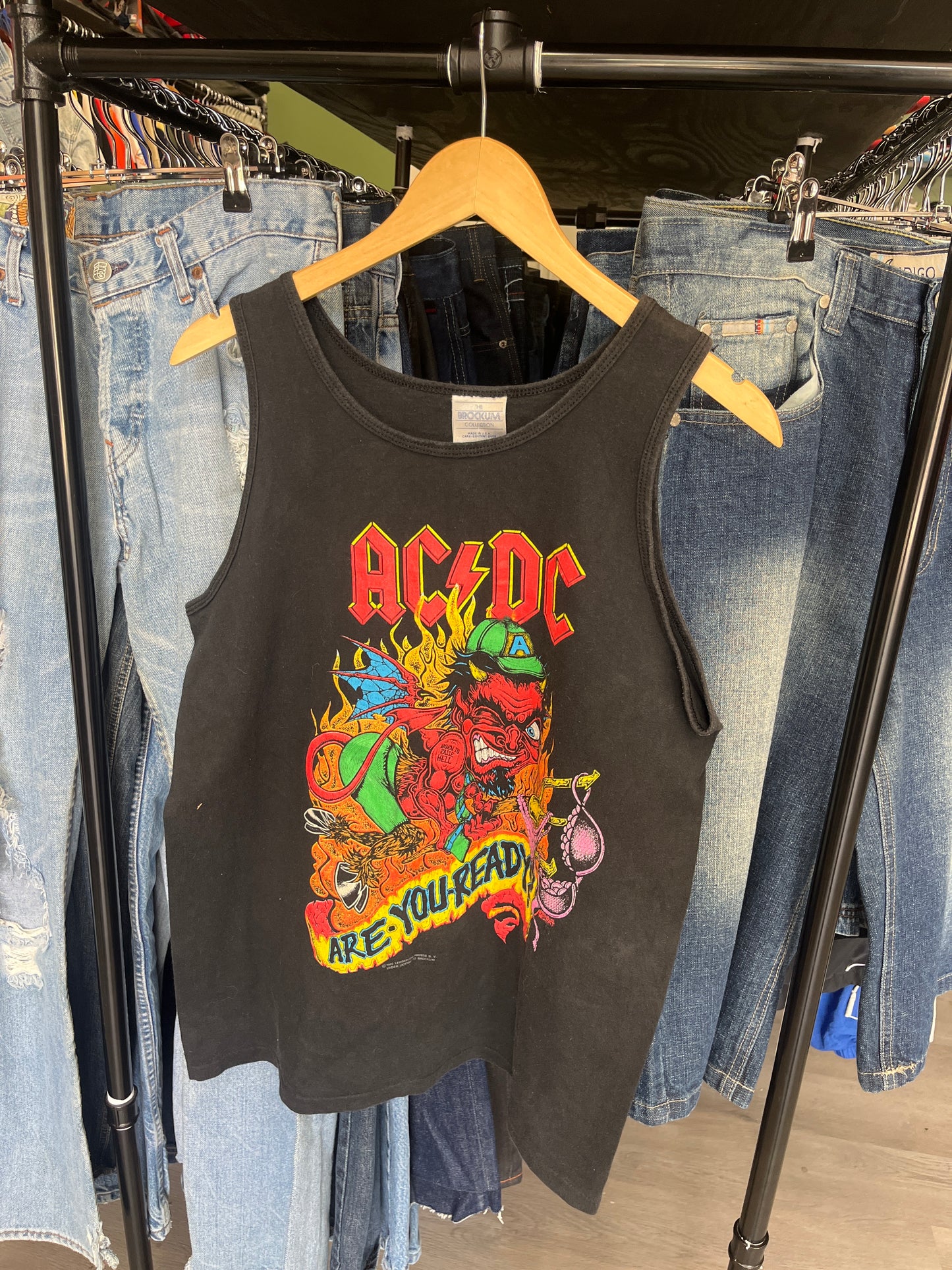 Vintage 1990 AC/DC Are You Ready Tee