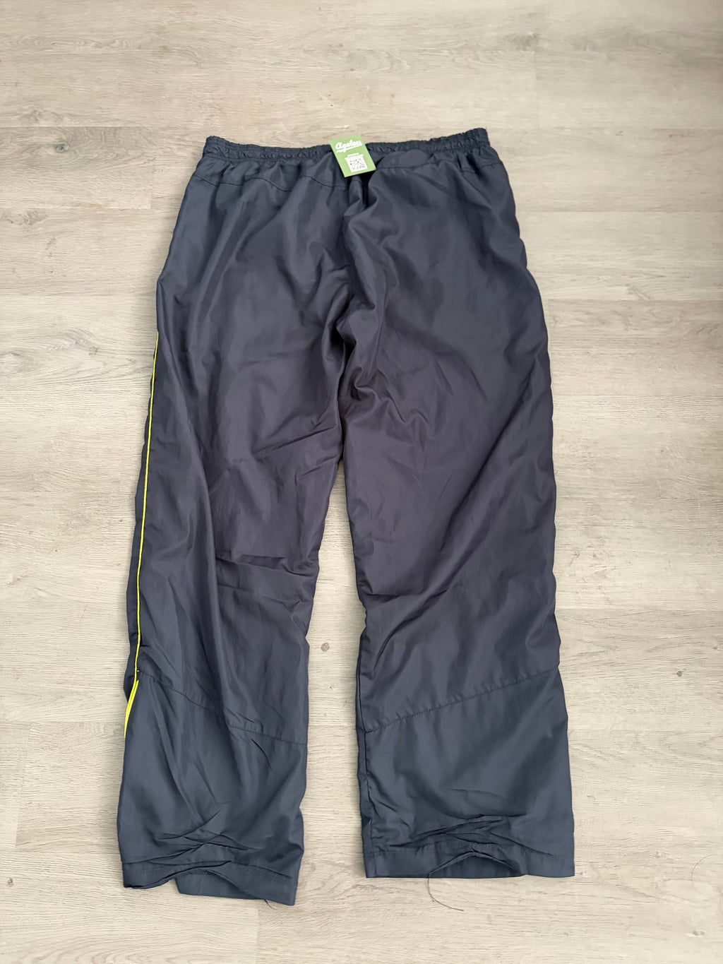 Vintage Grey Striped Track Pants