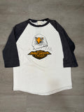 Vintage Harley Davidson Motorcycles Bald Eagle Ringer Longsleeve Tee