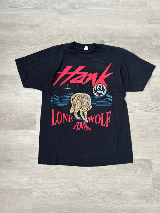 Vintage 1990 Hank Lone Wolf Tour Tee