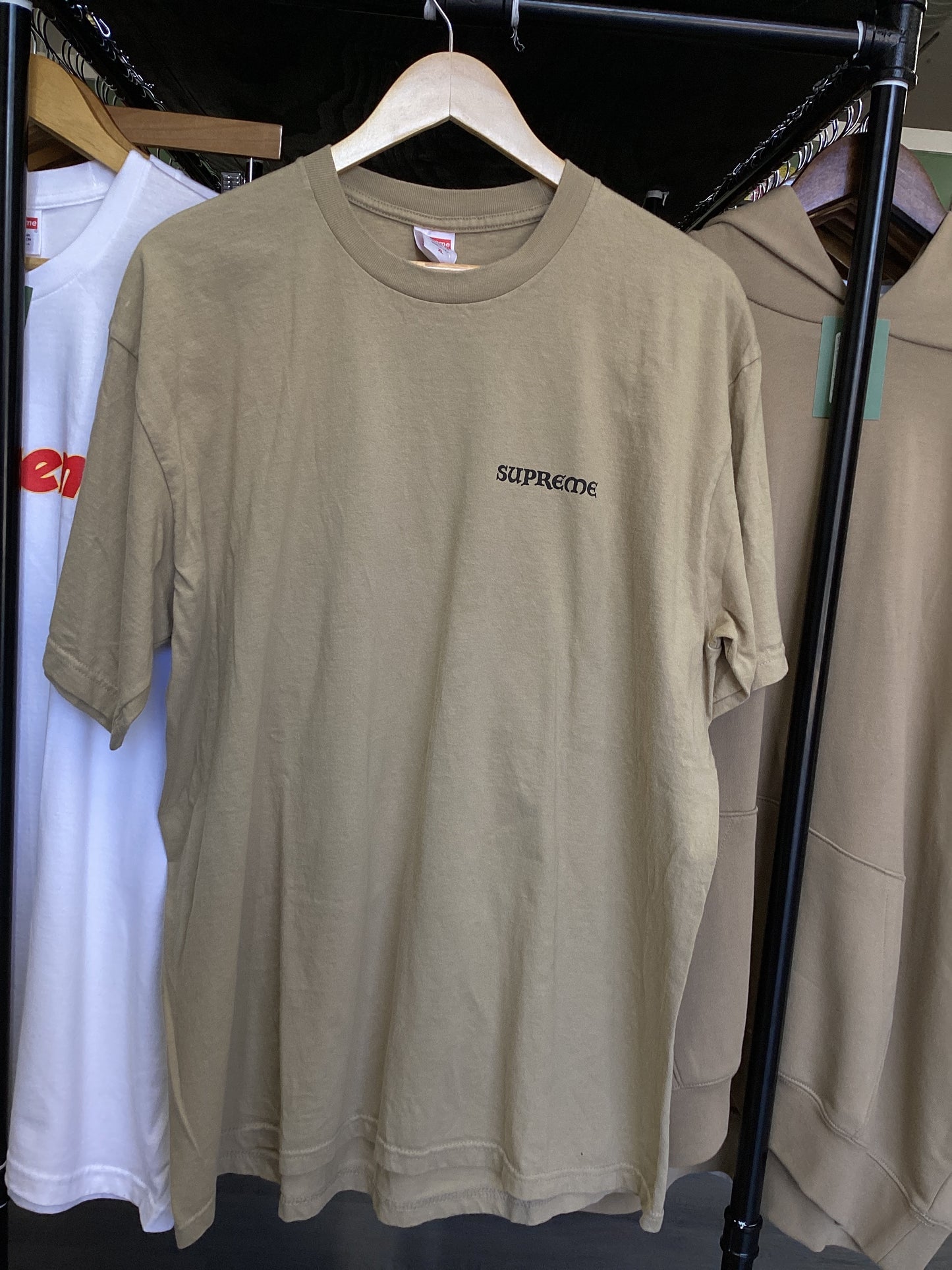 Supreme Worship Khaki Tee