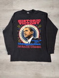 2009 Barack Obama Historic Victory Inauguration Long Sleeve Tee