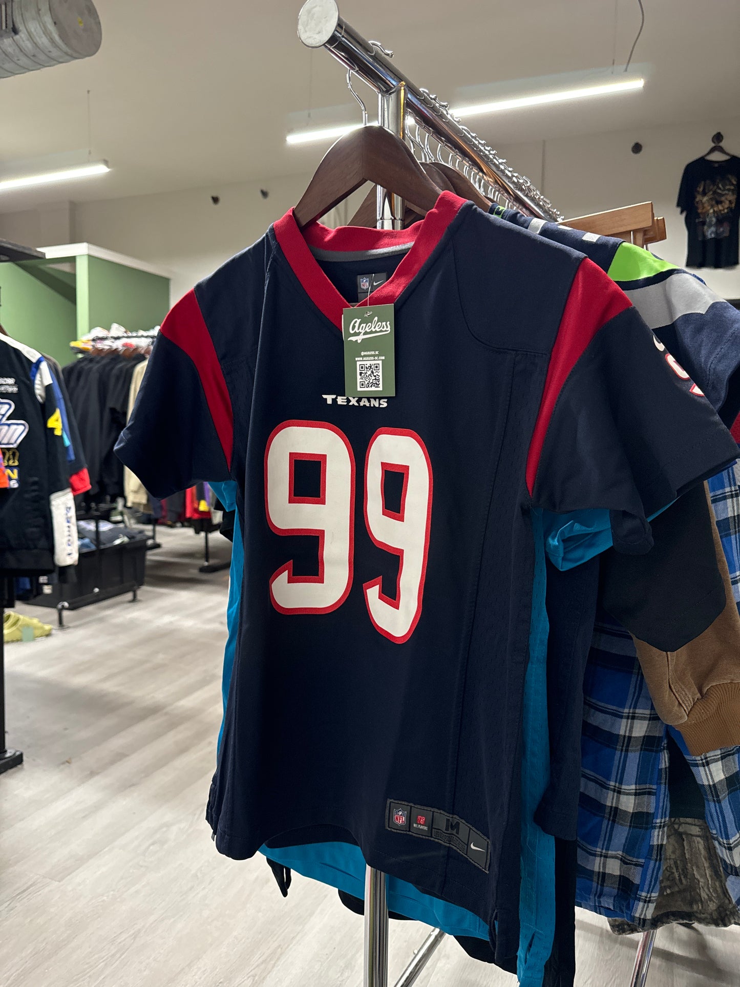 Youth Houston Texans #99 Football Jersey