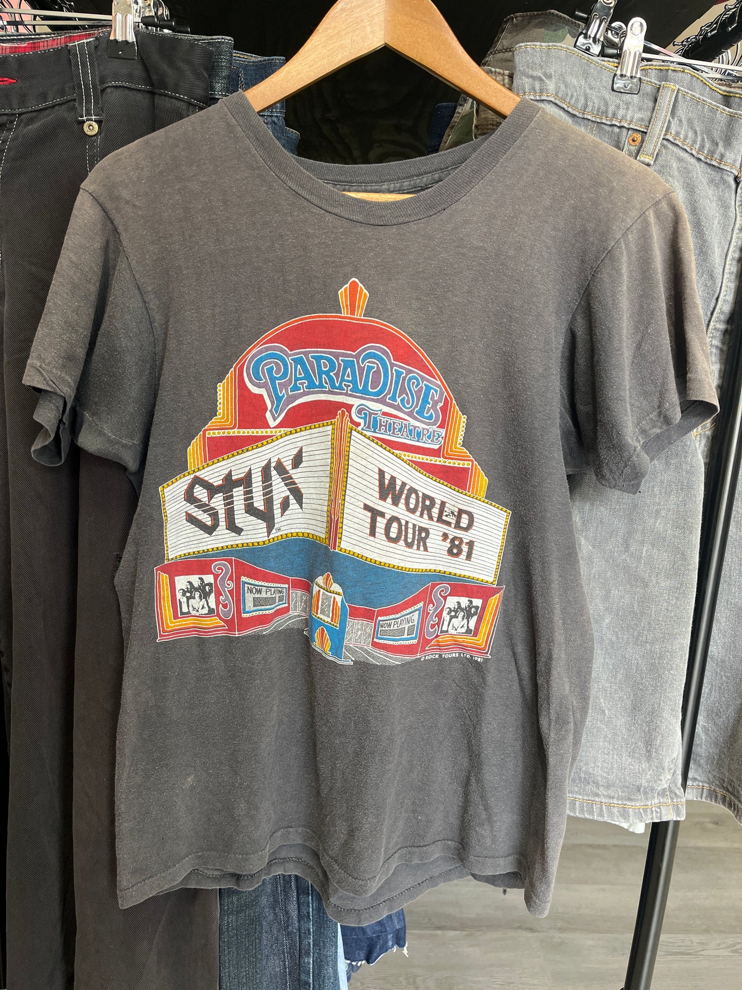 Vintage Styx 1981 Tour Tee