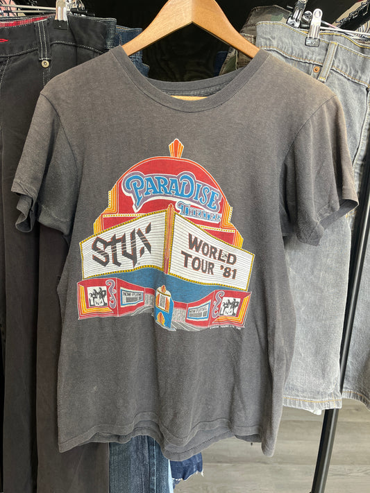 Vintage Styx 1981 Tour Tee