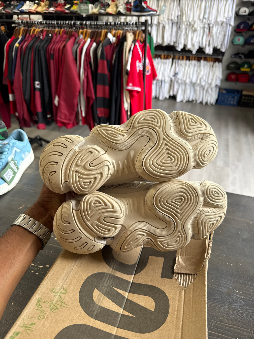 Pre-owned Adidas Yeezy 500 Bone White (2019)