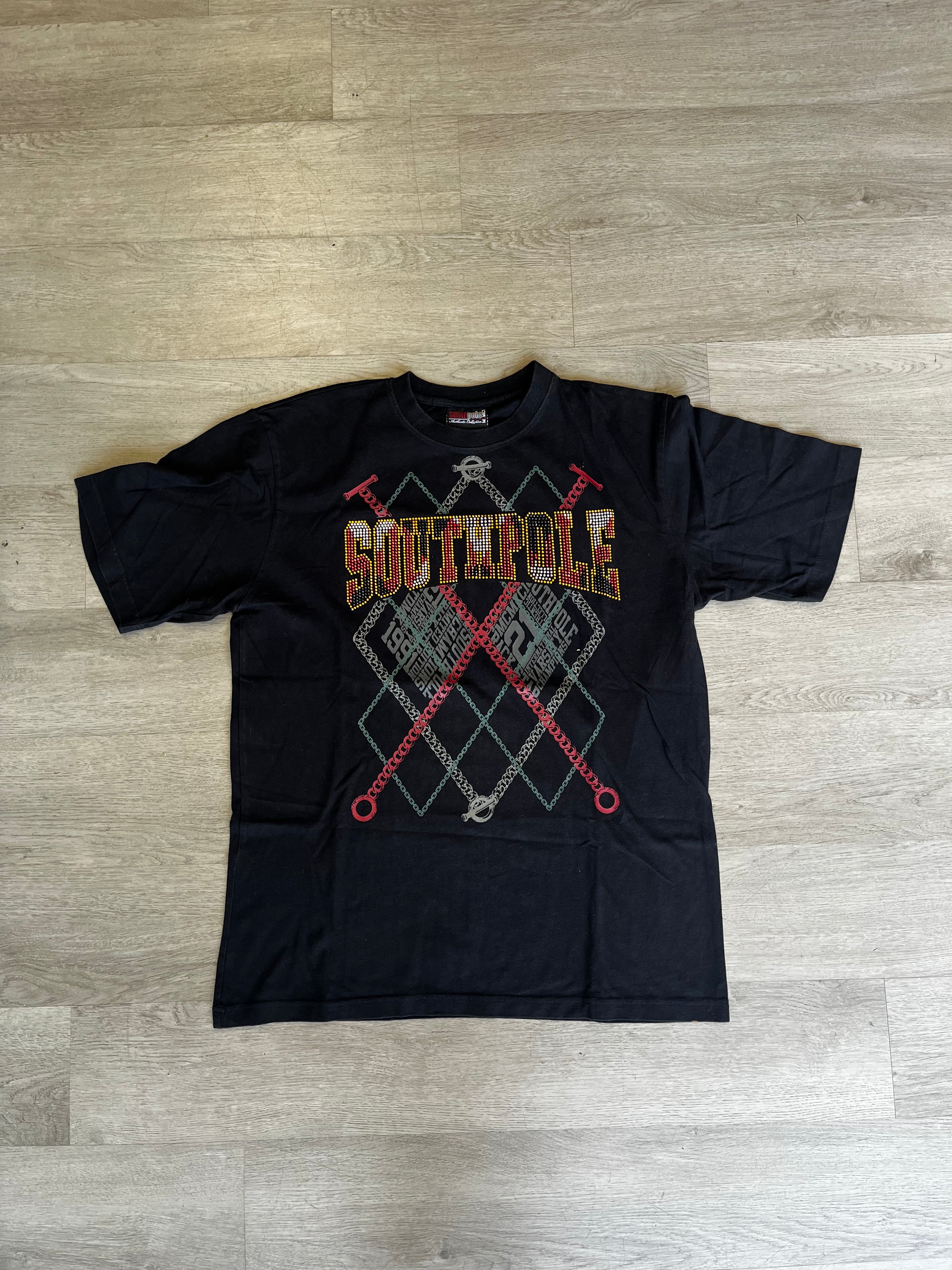 Vintage Southpole Authentic Collection Chain Link Fence Tee
