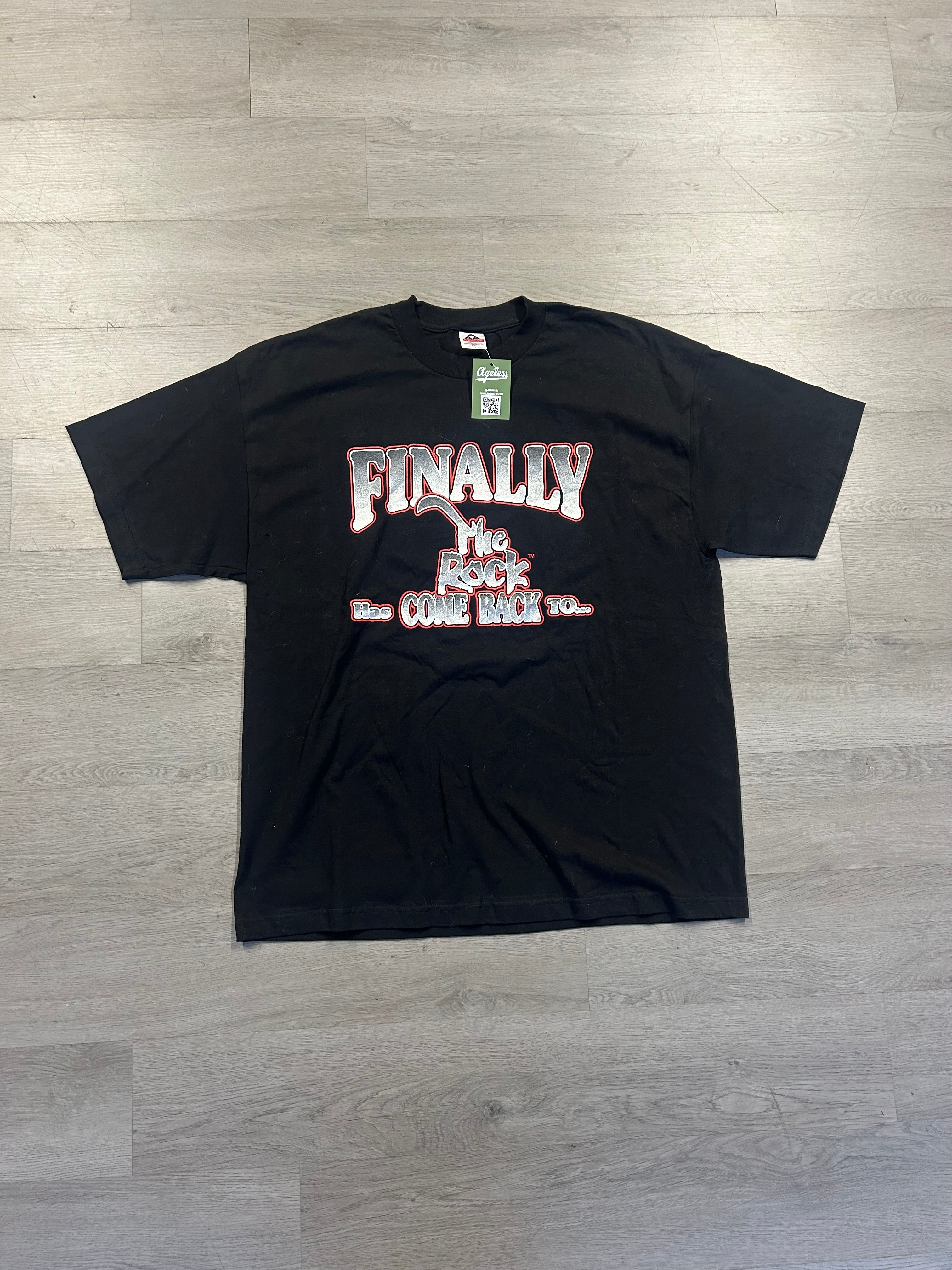 Vintage The Rock Returns To Calgary WWE Tee