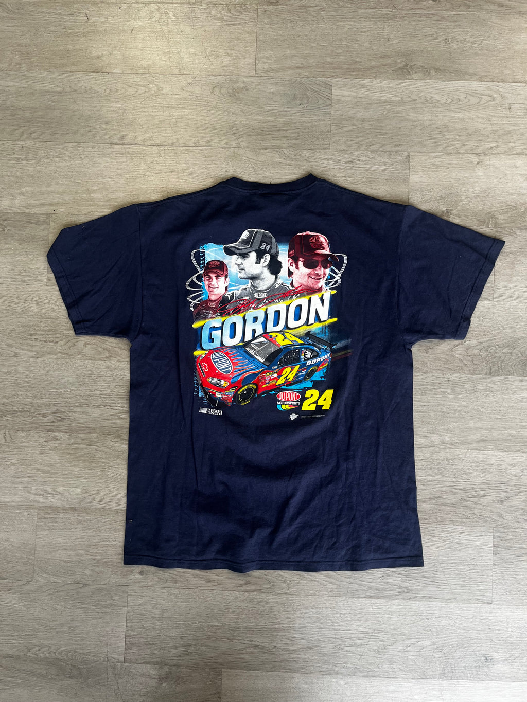Vintage Jeff Gordon #24 NASCAR Daytona 500 50th Anniversary Tee