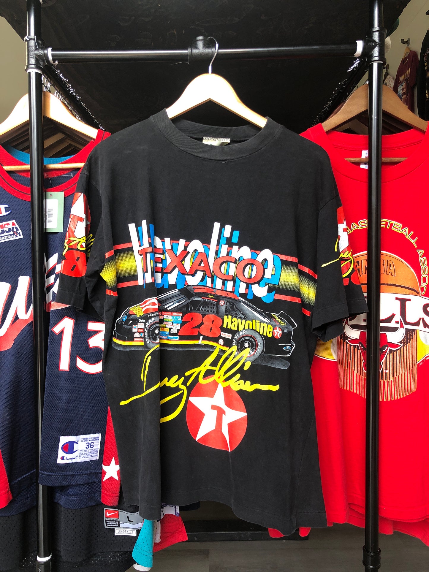 Davey Alllison Havoline Texaco NASCAR Tee