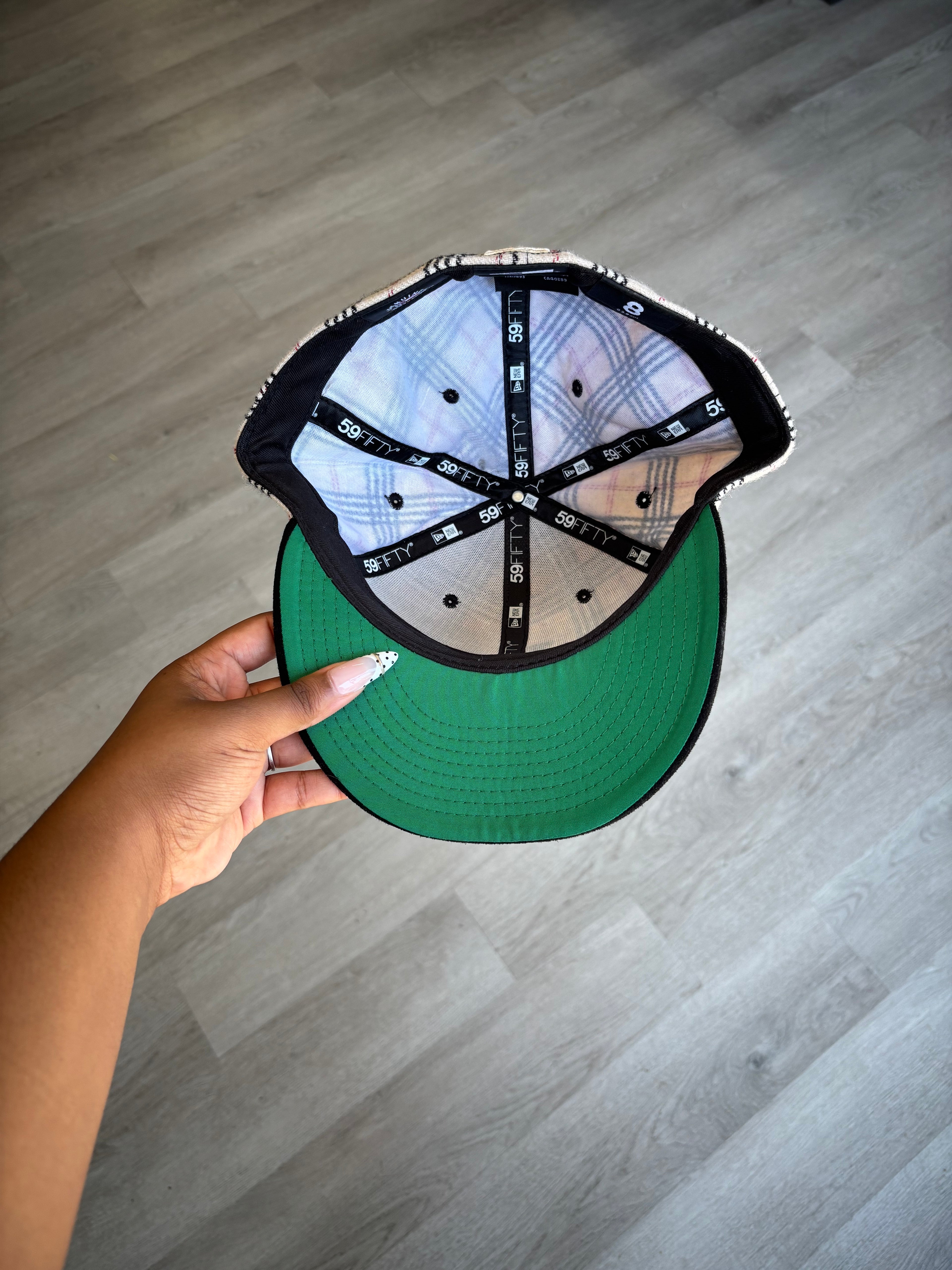 Los Angeles Dodgers Plaid New Era 59FIFTY Fitted Hat