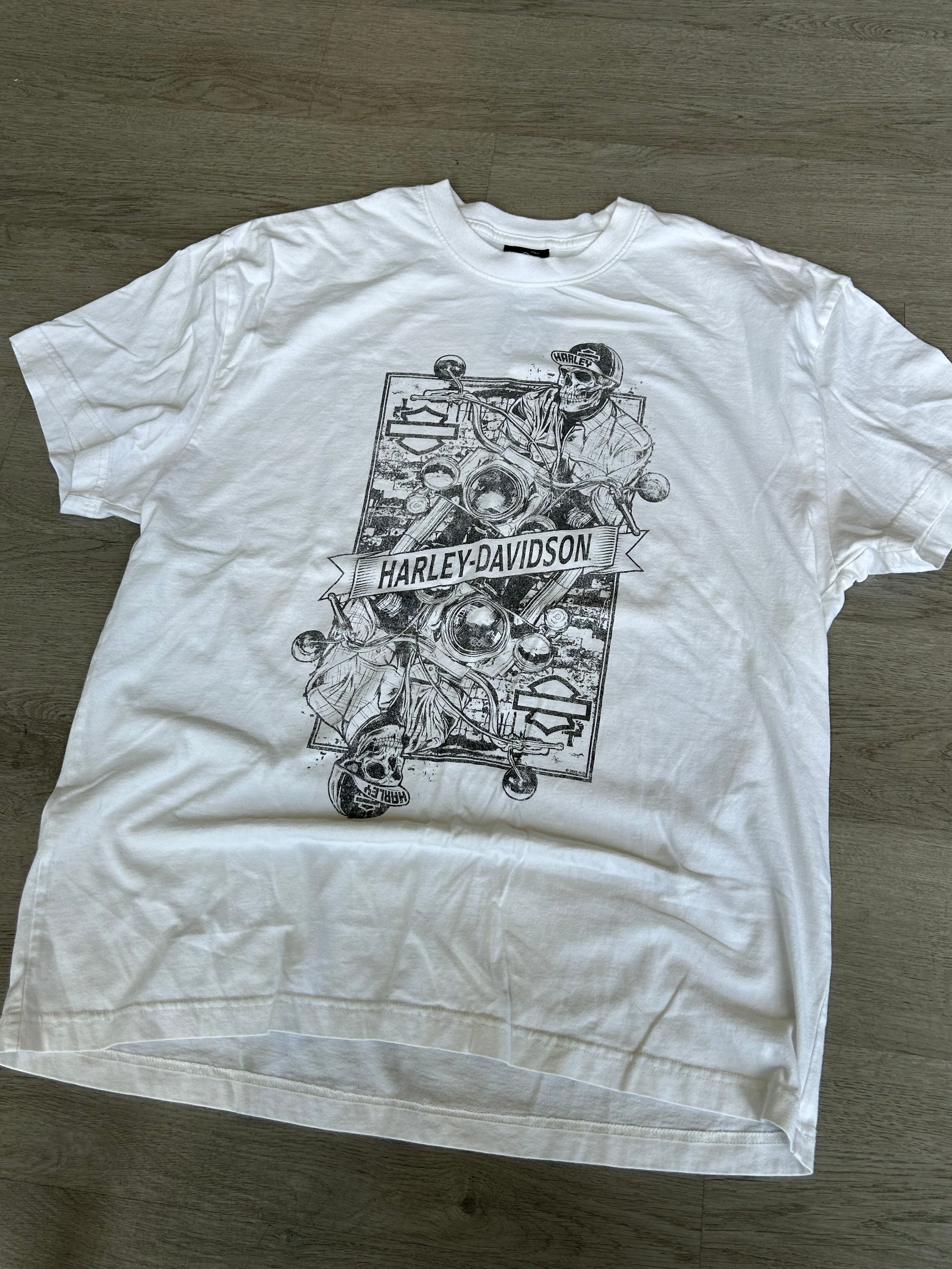 Harley Davidson Cocoa Beach Tropical Biker Tee