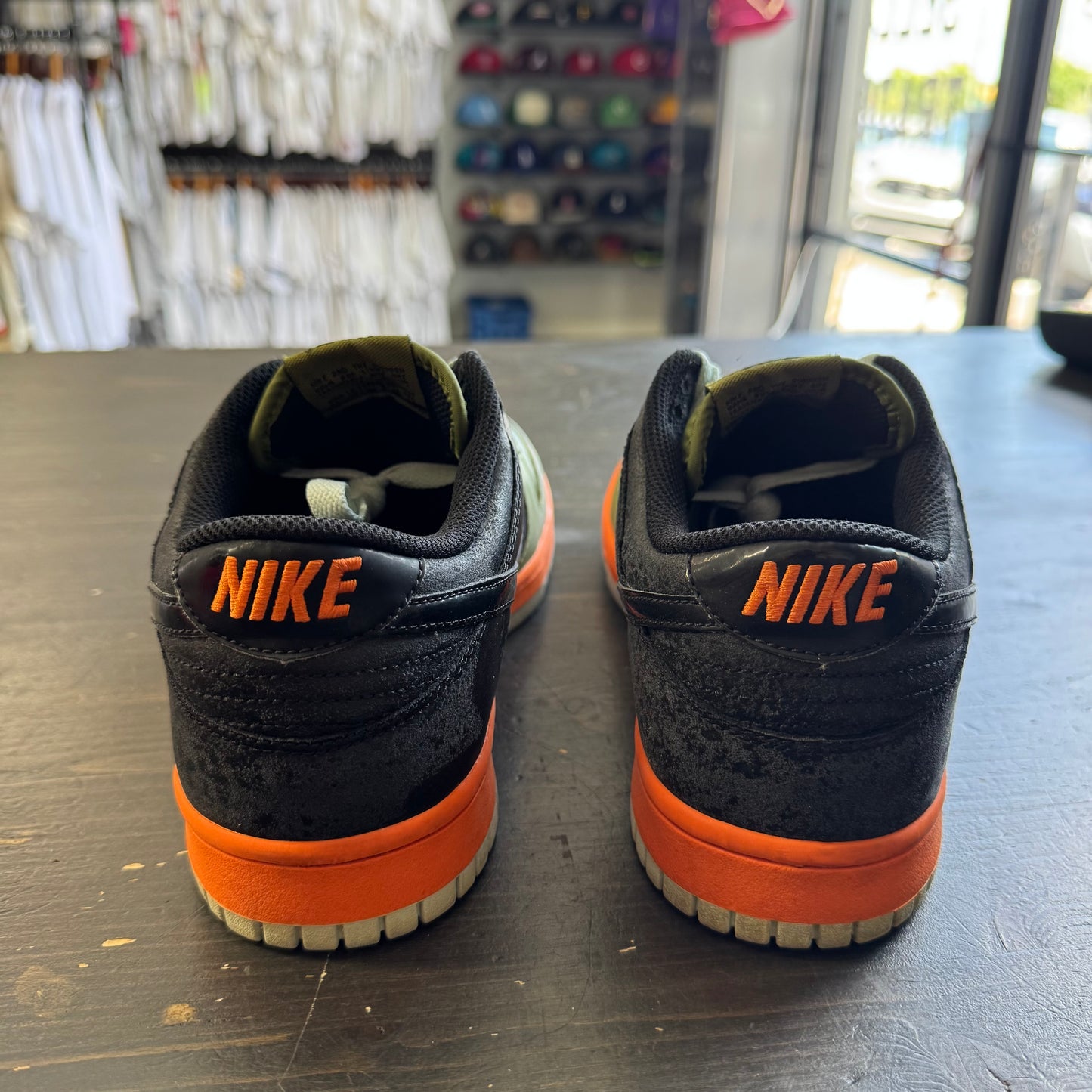 Pre-owned Nike Dunk Low Mandarin Orange Green