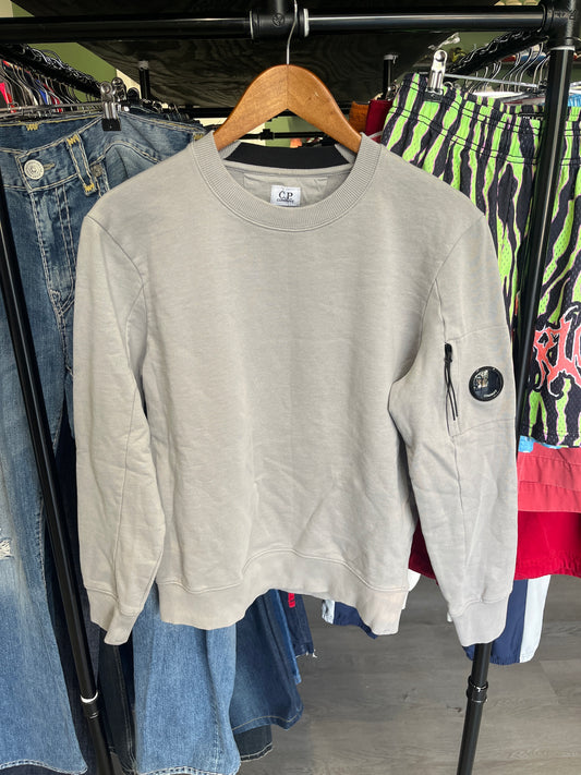 C.P. Company Diagonal Raised Fleece Crew Neck Sweatshirt