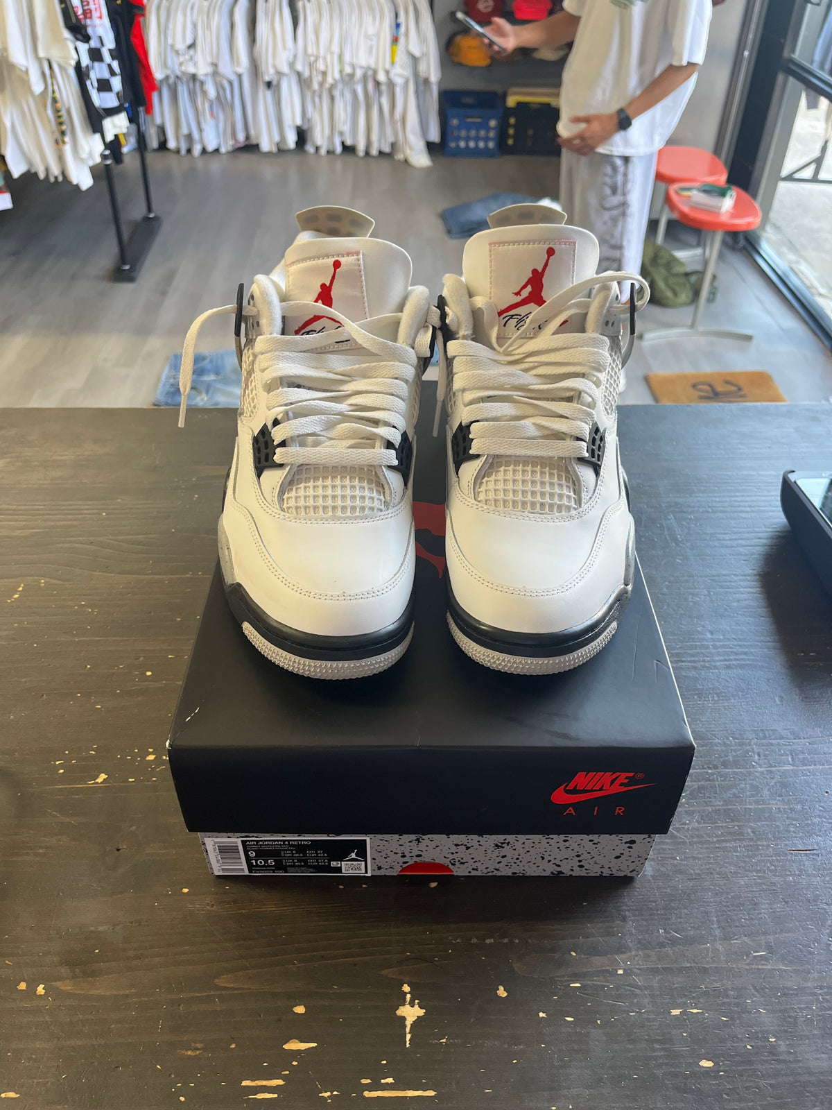 Pre-Owned Jordan 4 Retro White Cement (2025)