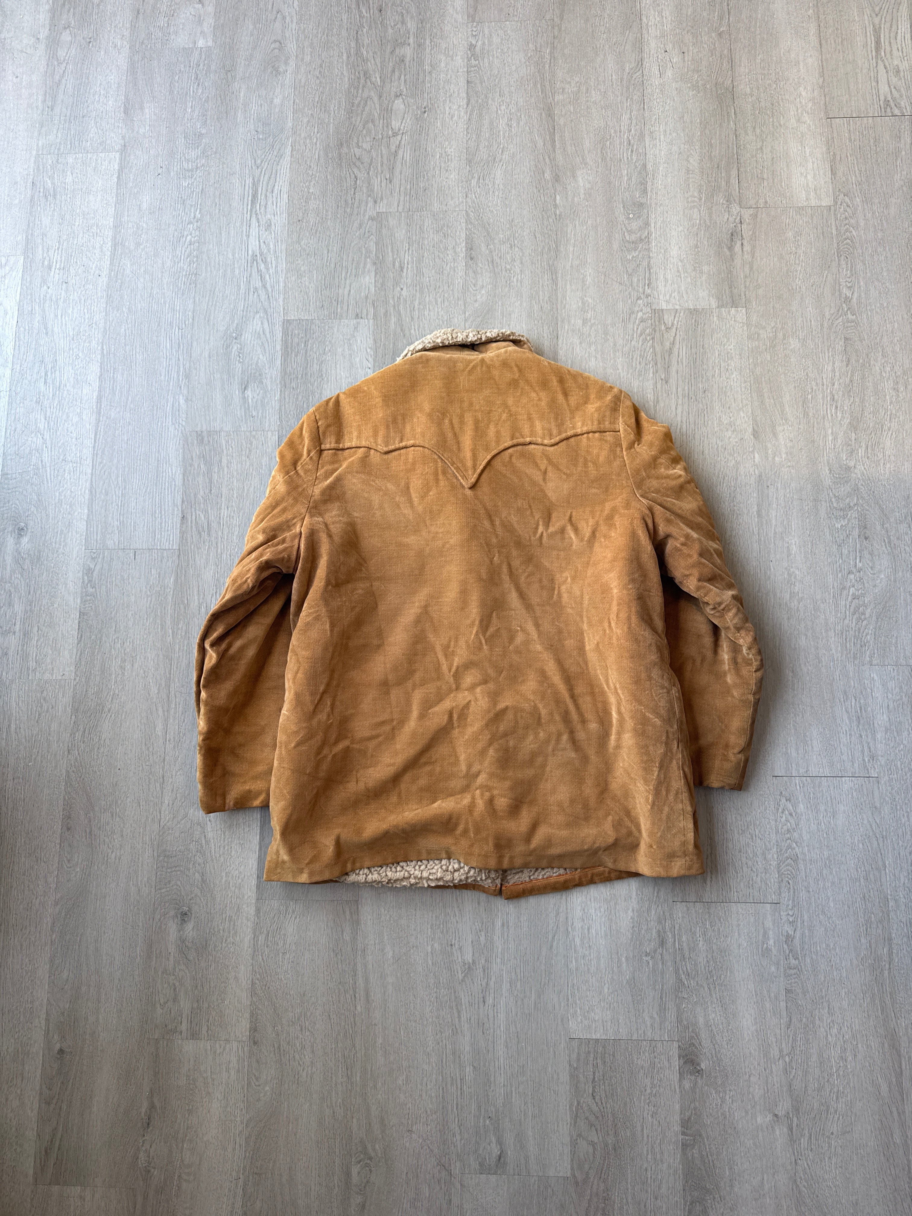 Vintage 1970s Cal Craft California Manufacturing Company Western Coat