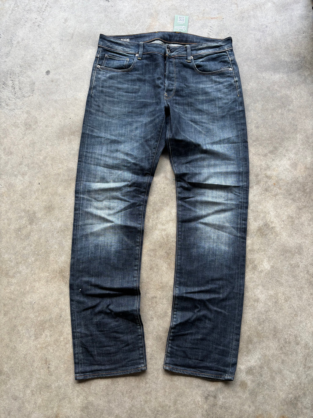G Star Denim Faded Blue Jeans