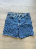 Levi’s 550 Blue Denim Jean Shorts Jorts
