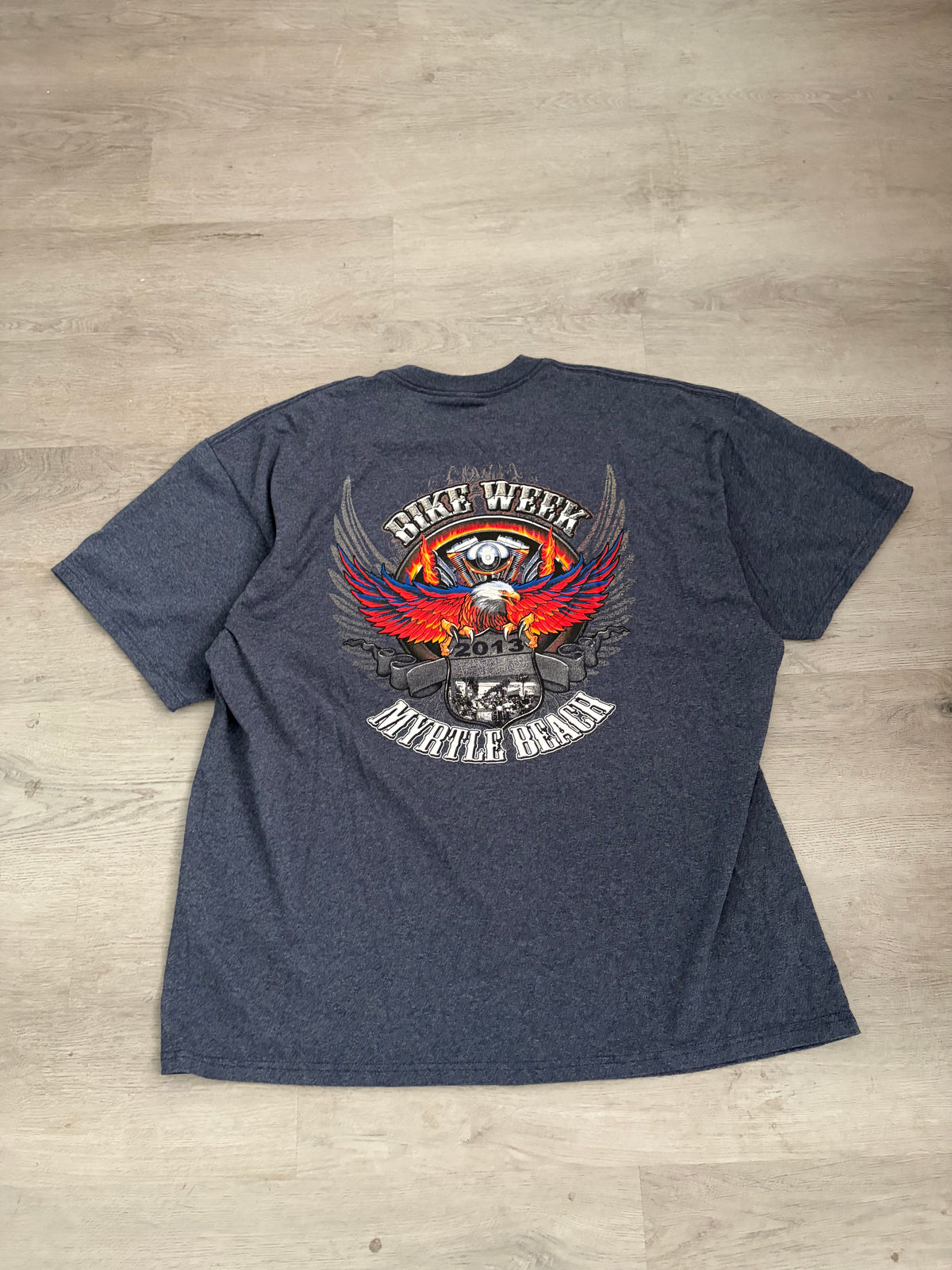Vintage Myrtle Beach Bike Week Skull Tee