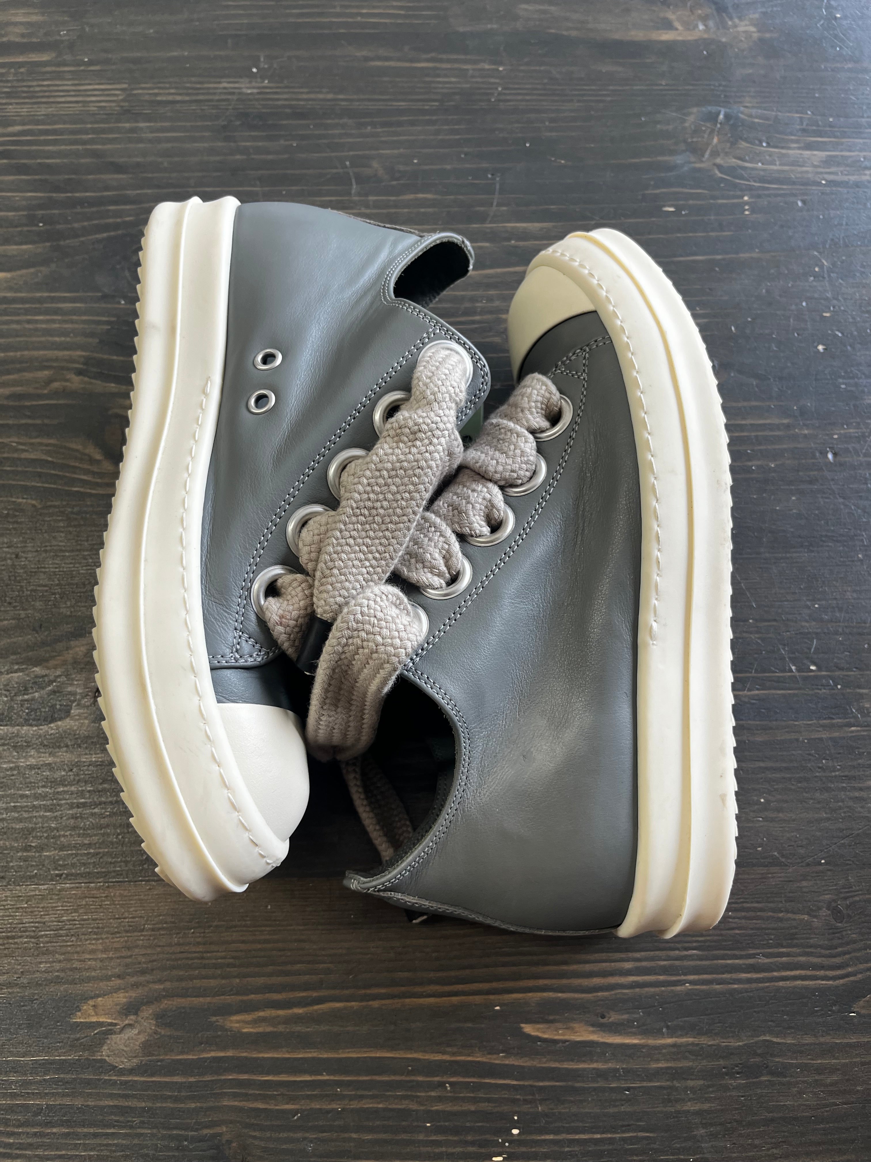Pre Owened Rick Owens Concordians Jumbo Lace Low
