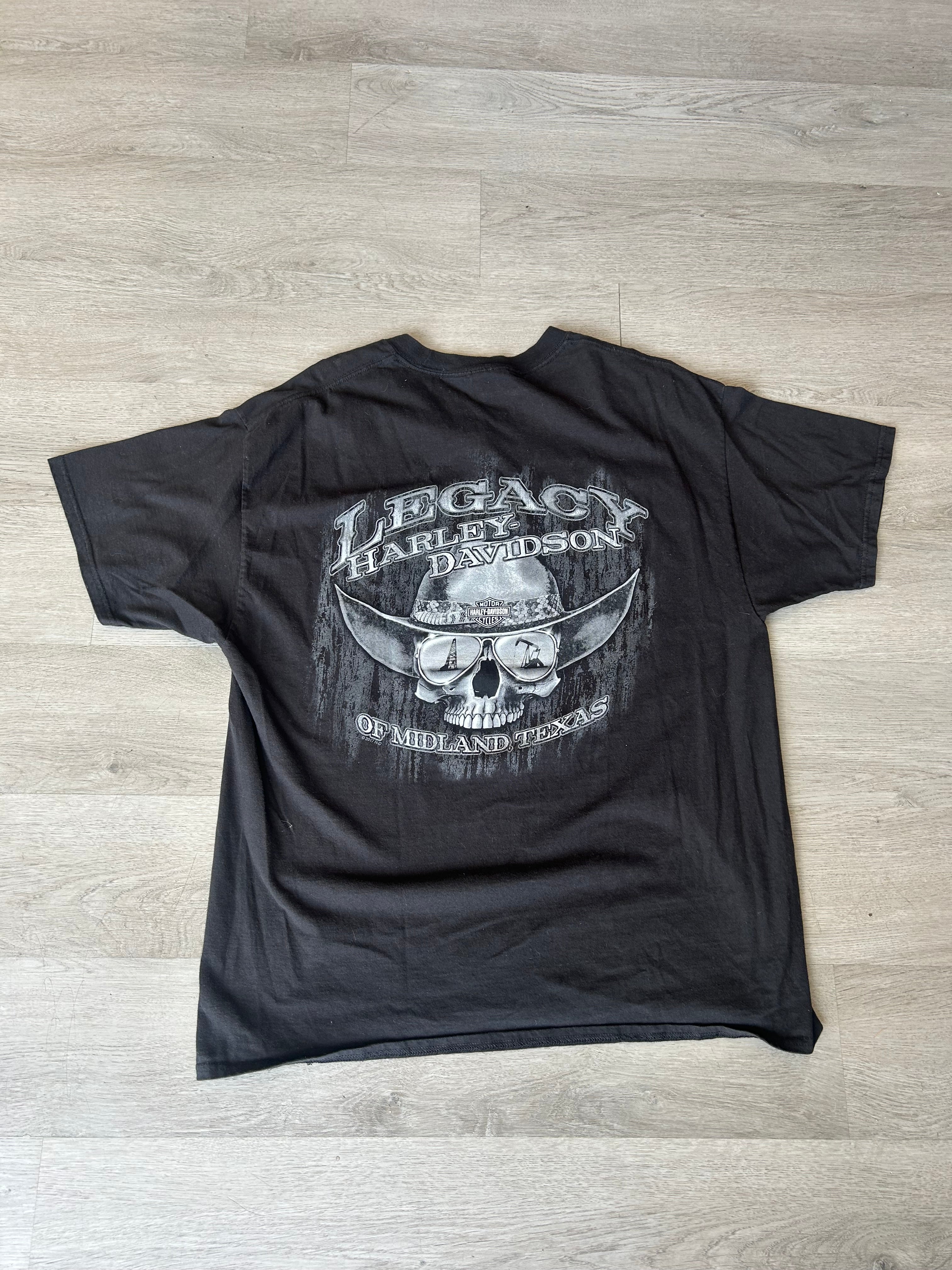Vintage Harley Davidson Midland Texas Tee