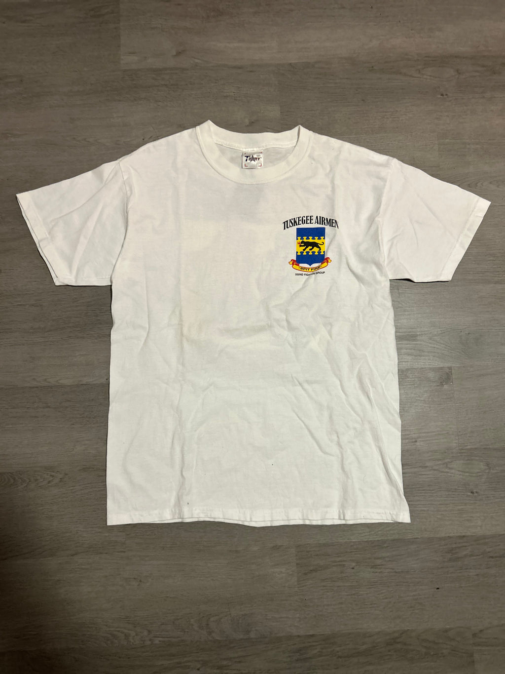 White Tuskegee Airmen Tee