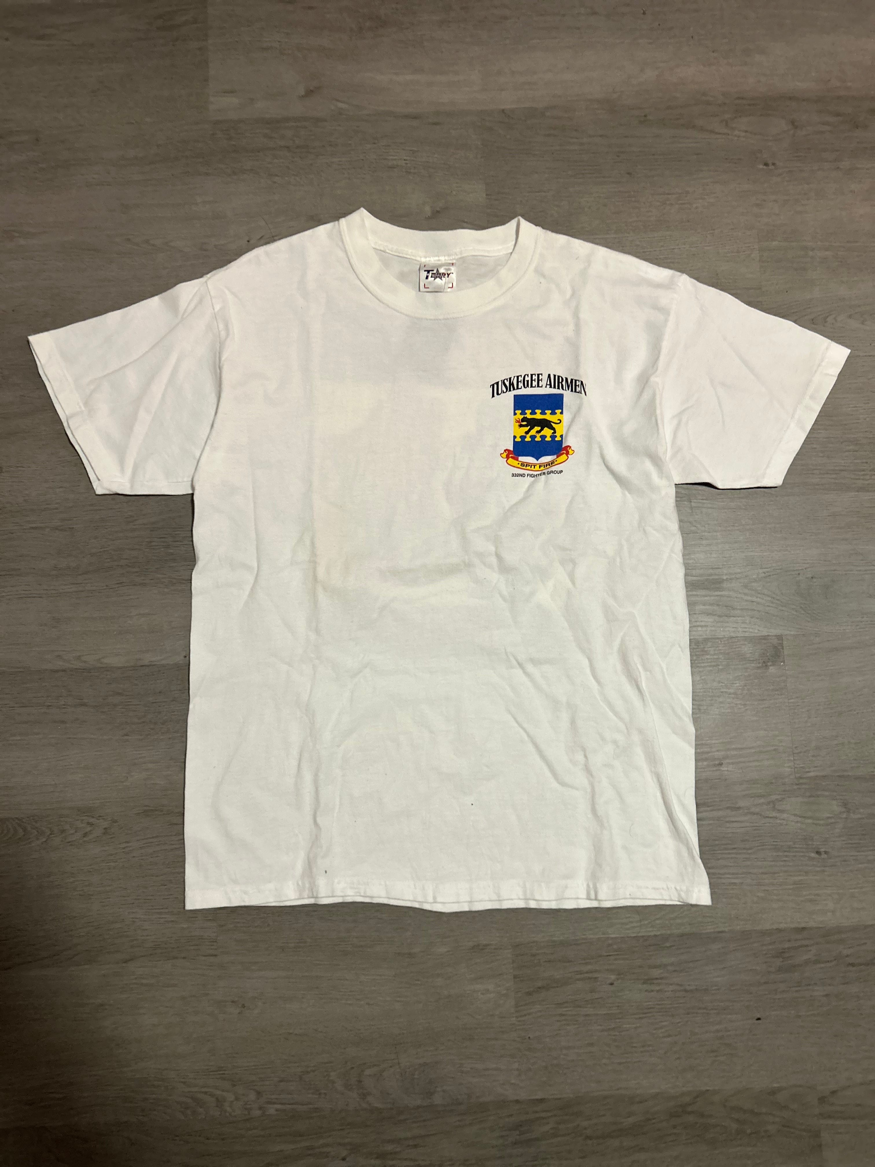 White Tuskegee Airmen Tee