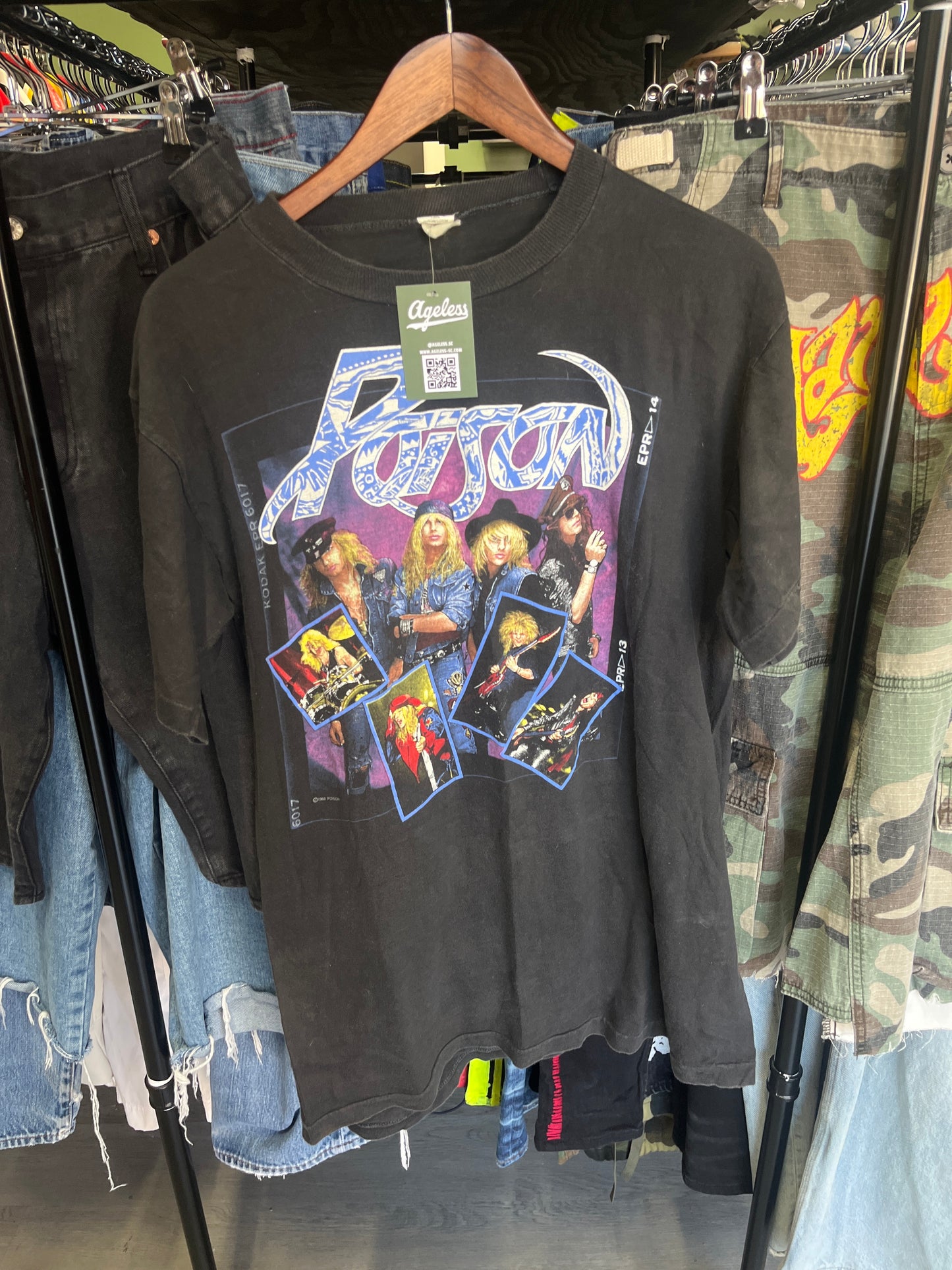 Vintage Poison Open Up Tee
