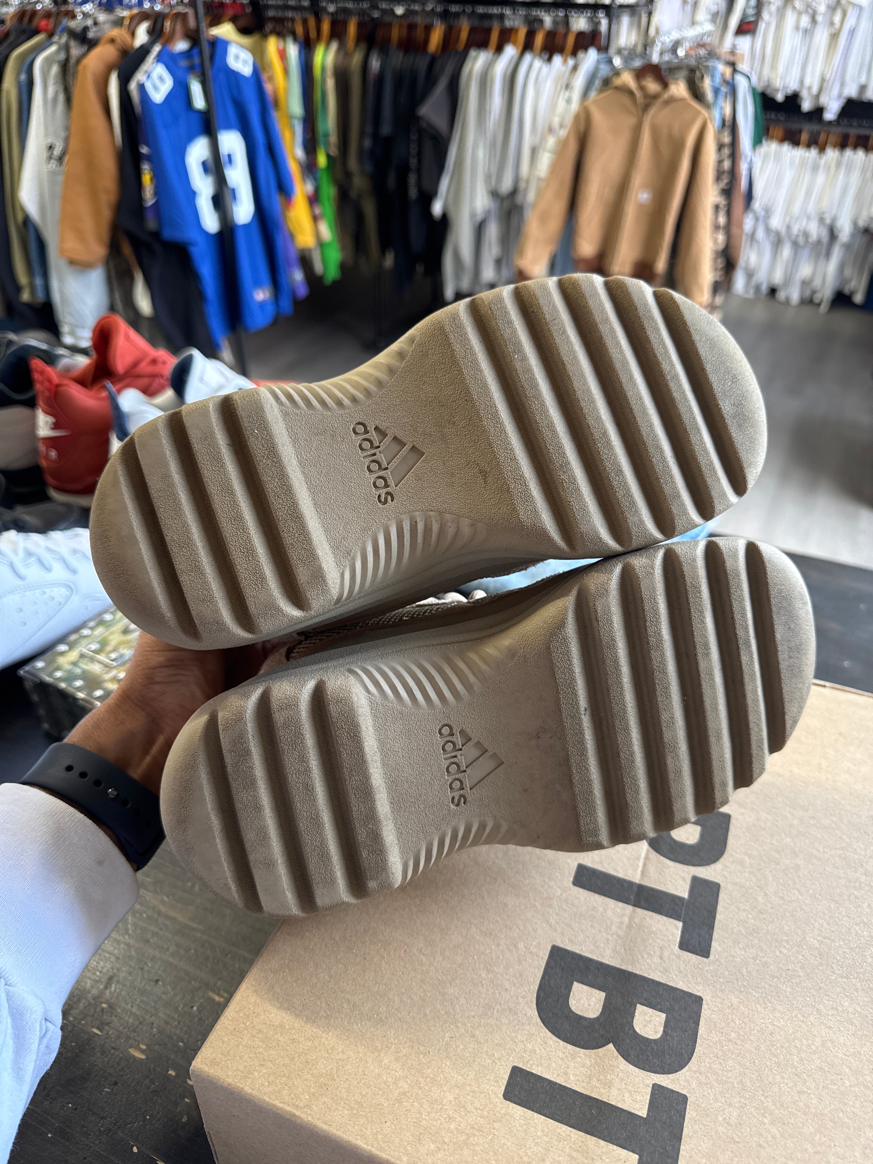 Pre-owned Adidas Yeezy Desert Boot Rock