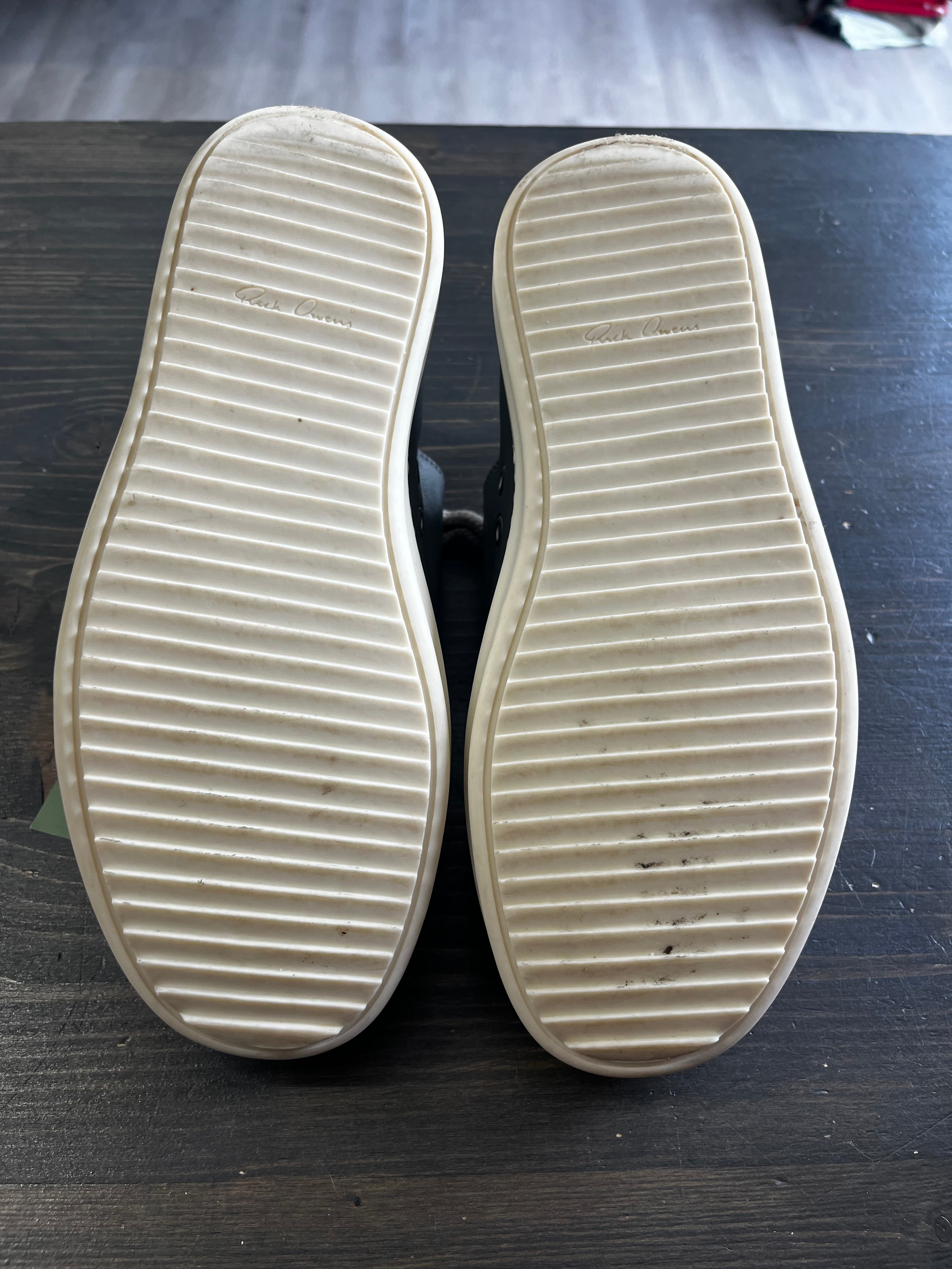 Pre Owened Rick Owens Concordians Jumbo Lace Low