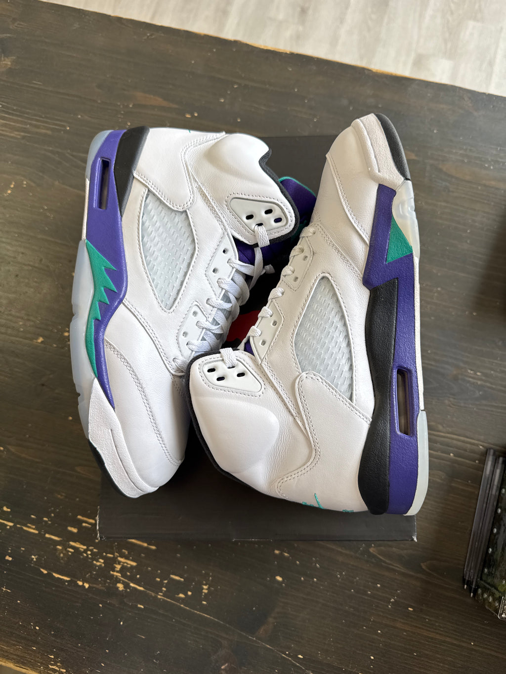 Pre-owned Jordan Retro 5 Grape 2025