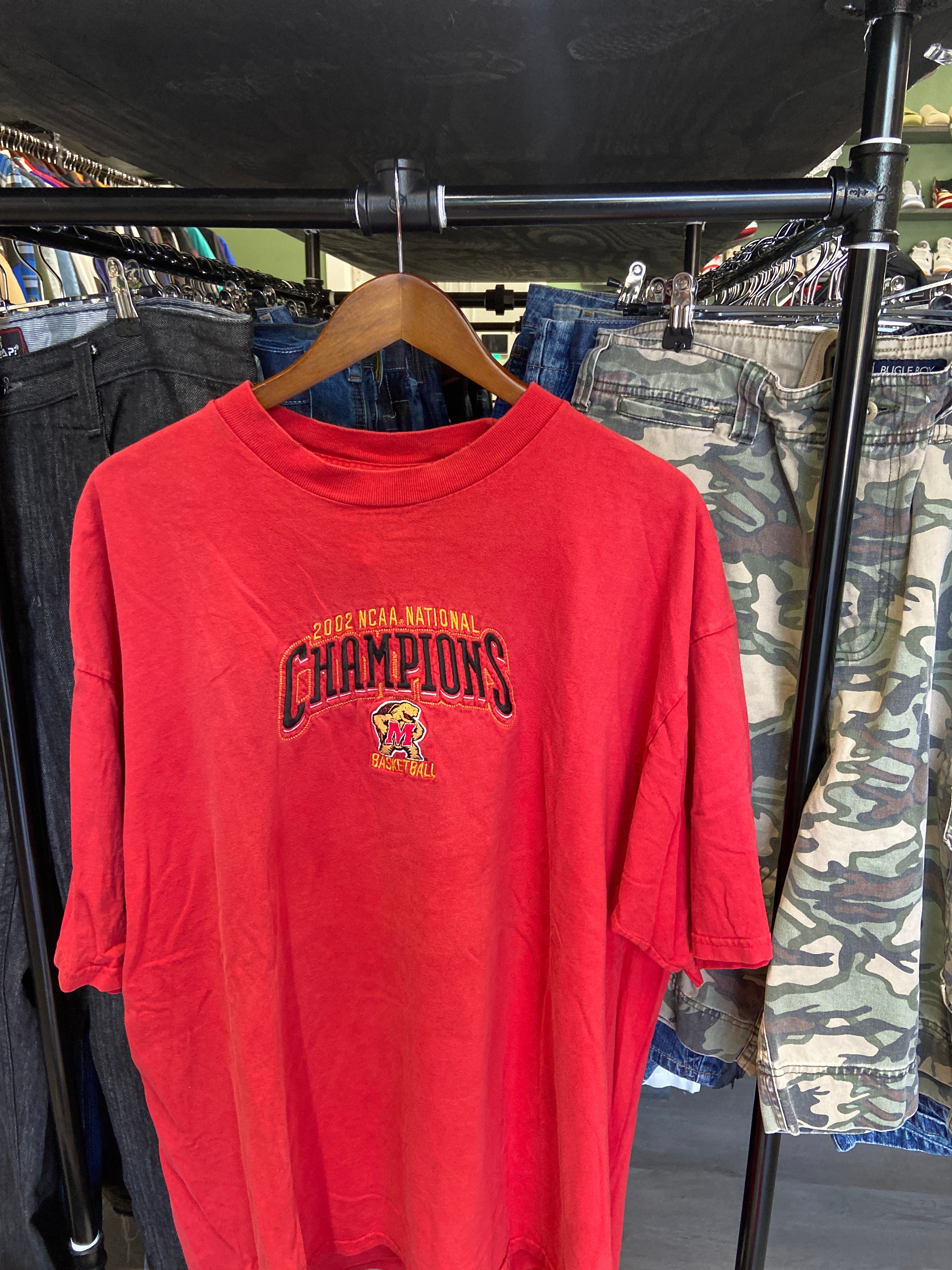 2002 University of Maryland National Champions Tee