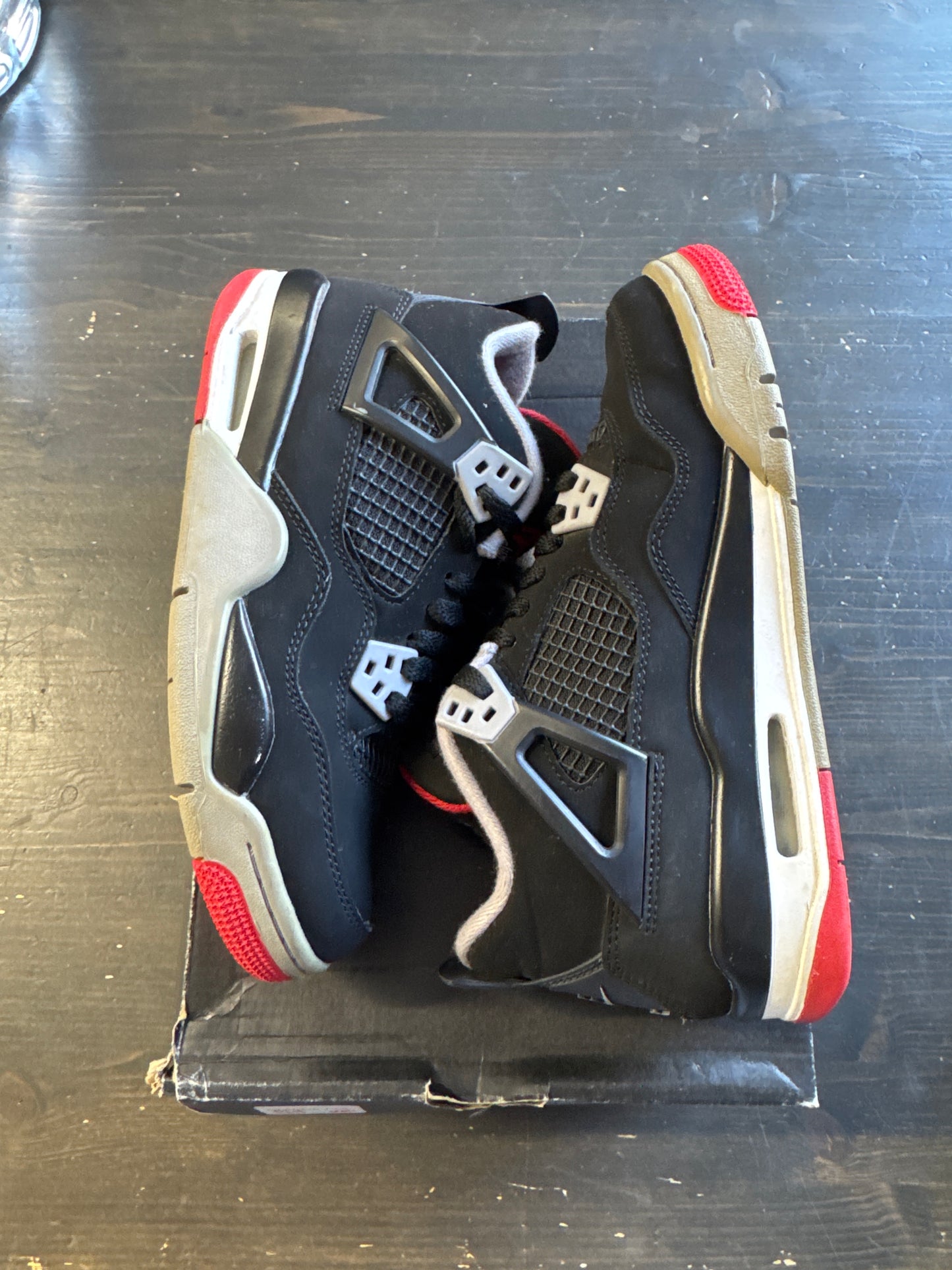 Pre-owned Jordan Retro 4 Bred