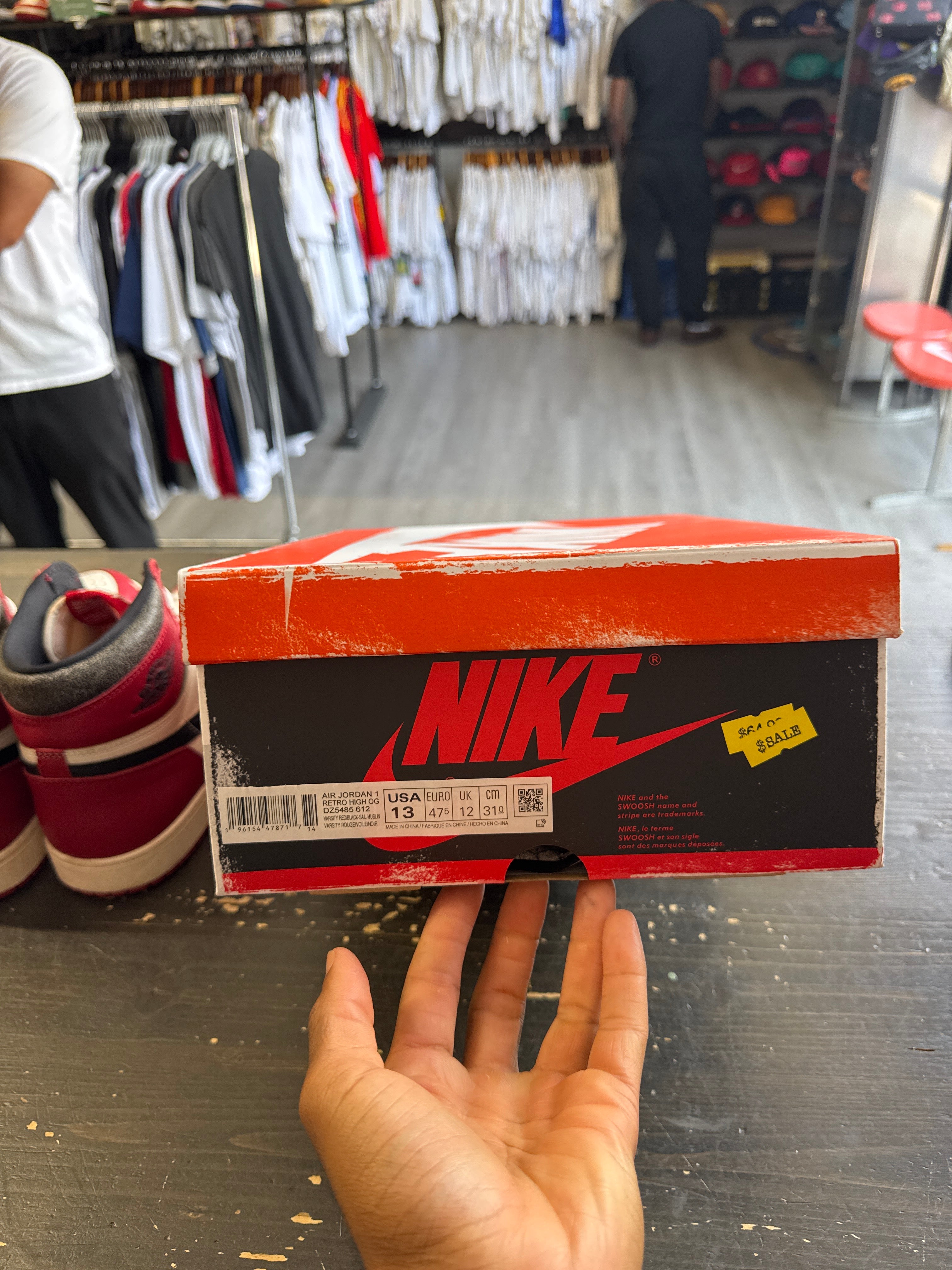 Pre-owned Jordan Retro Chicago 1 Lost & Found
