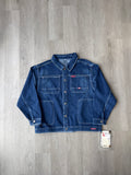 Vintage Y2K Ecko Unltd Reversible Trucker Denim Jean Jacket