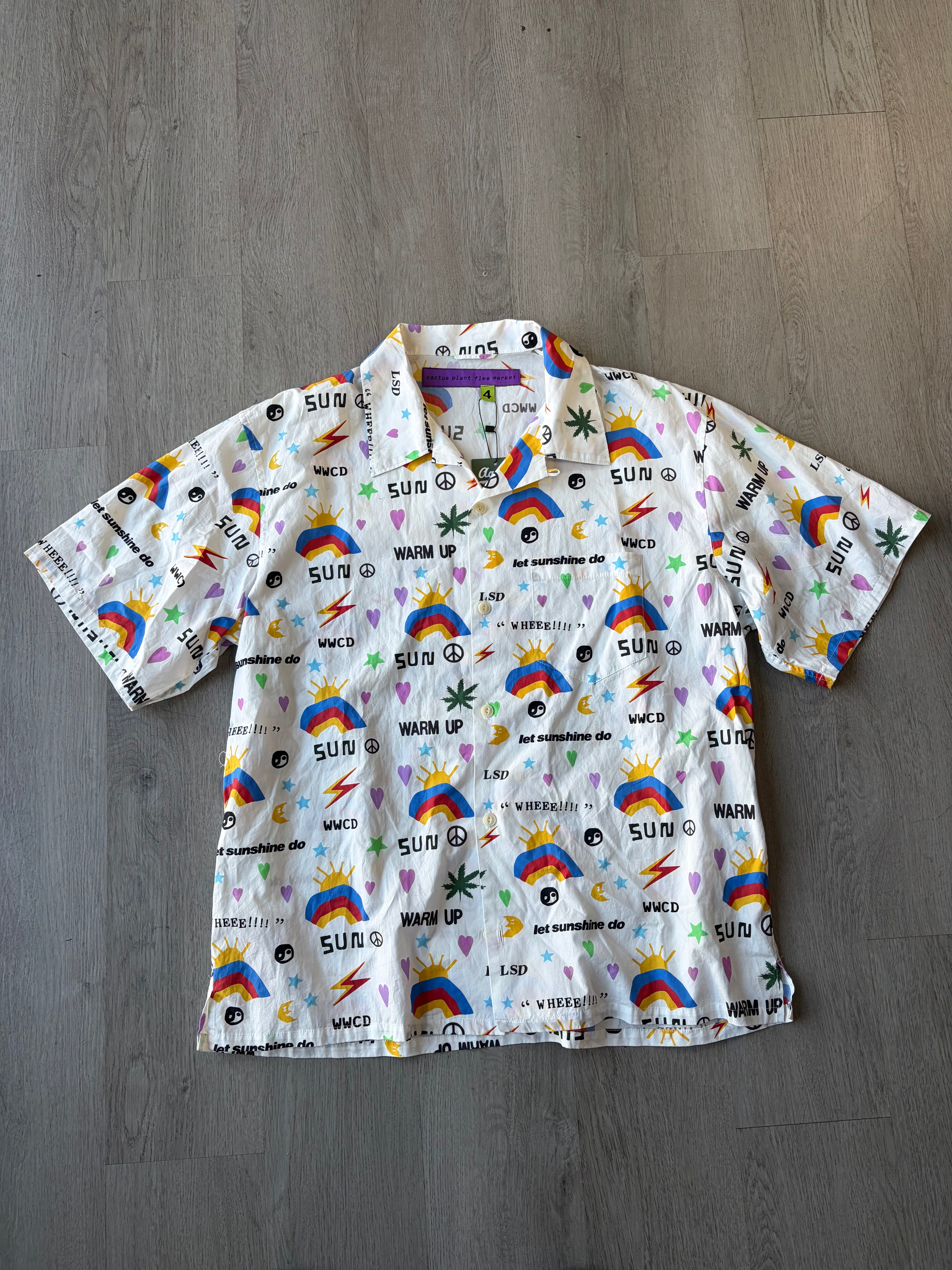 Cactus Plant Flea Market Aloha Shirt