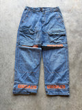Y2K MFG Wide Leg Denim Jeans